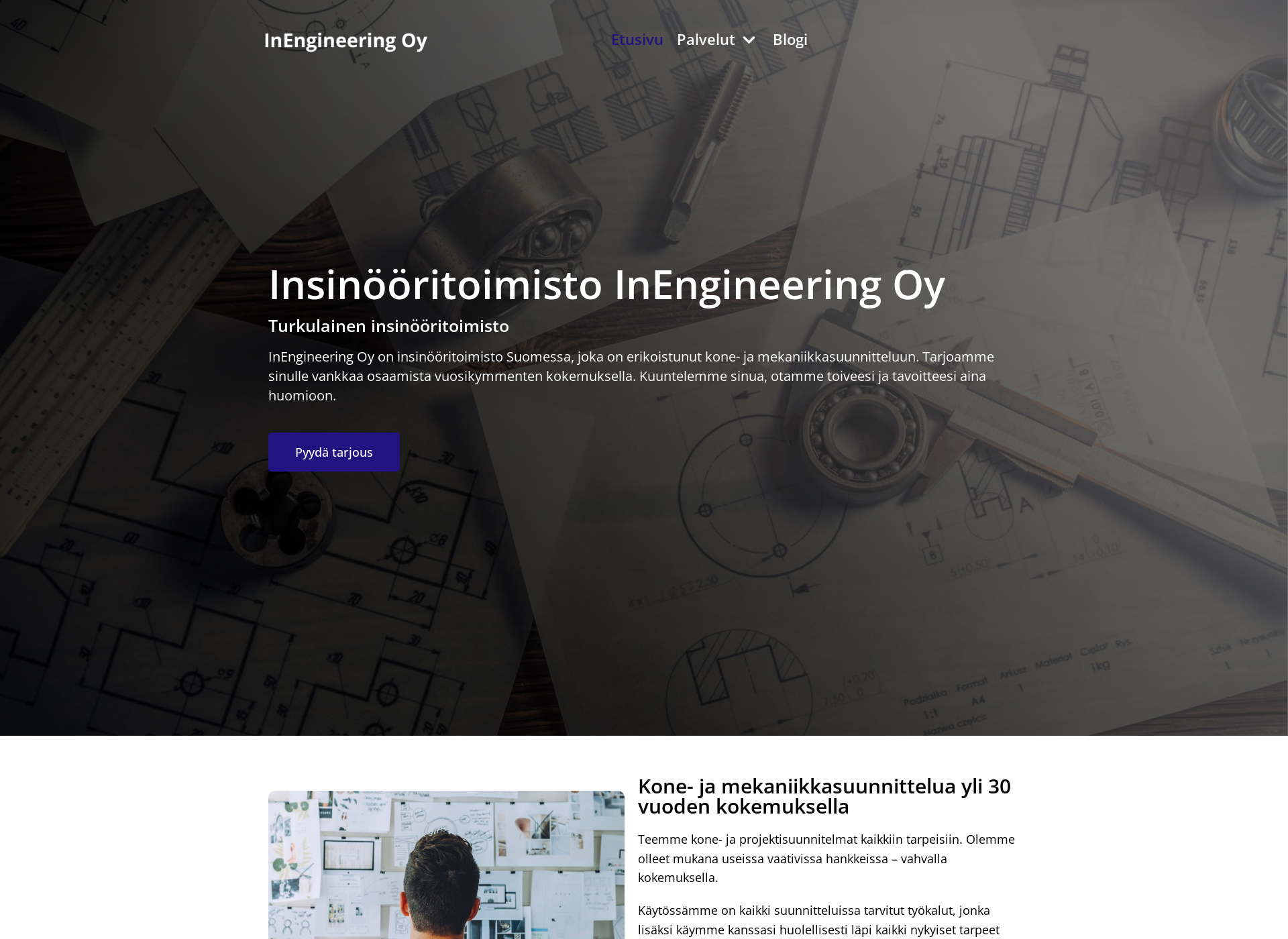 Screenshot for inengineering.fi