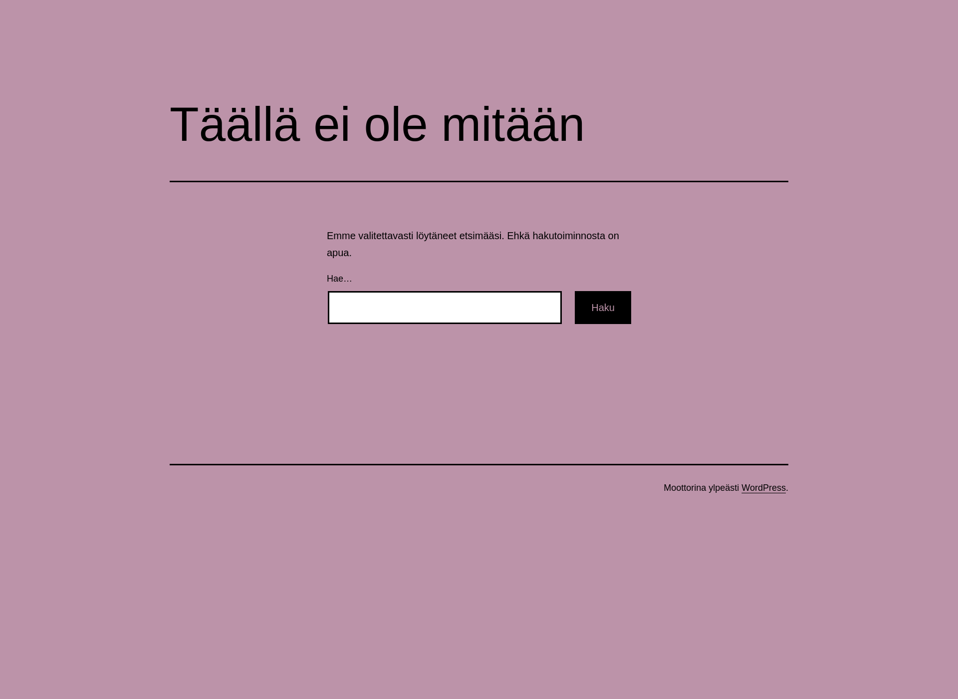Skärmdump för infernaali.fi