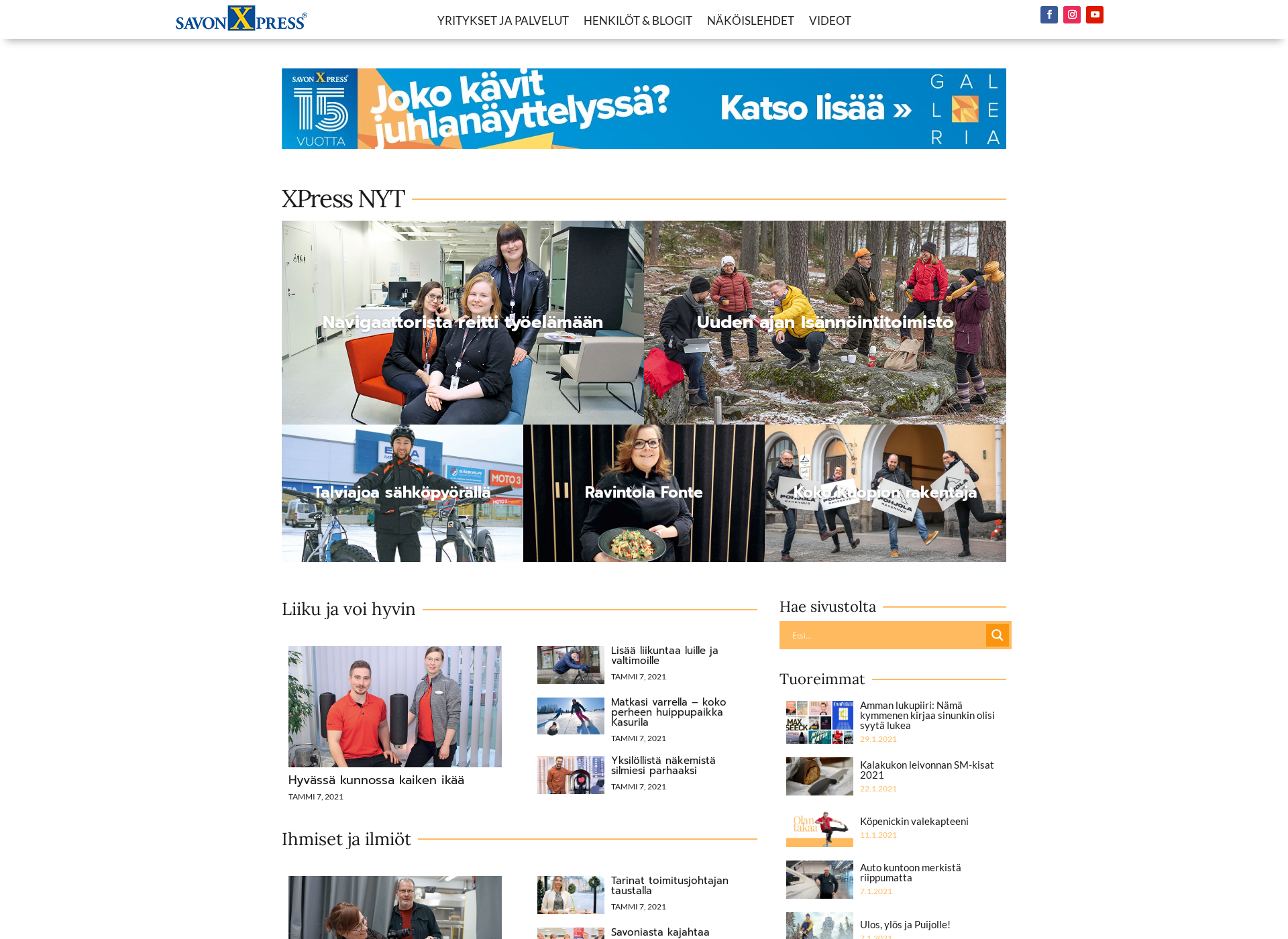 Näyttökuva infokuopio.fi
