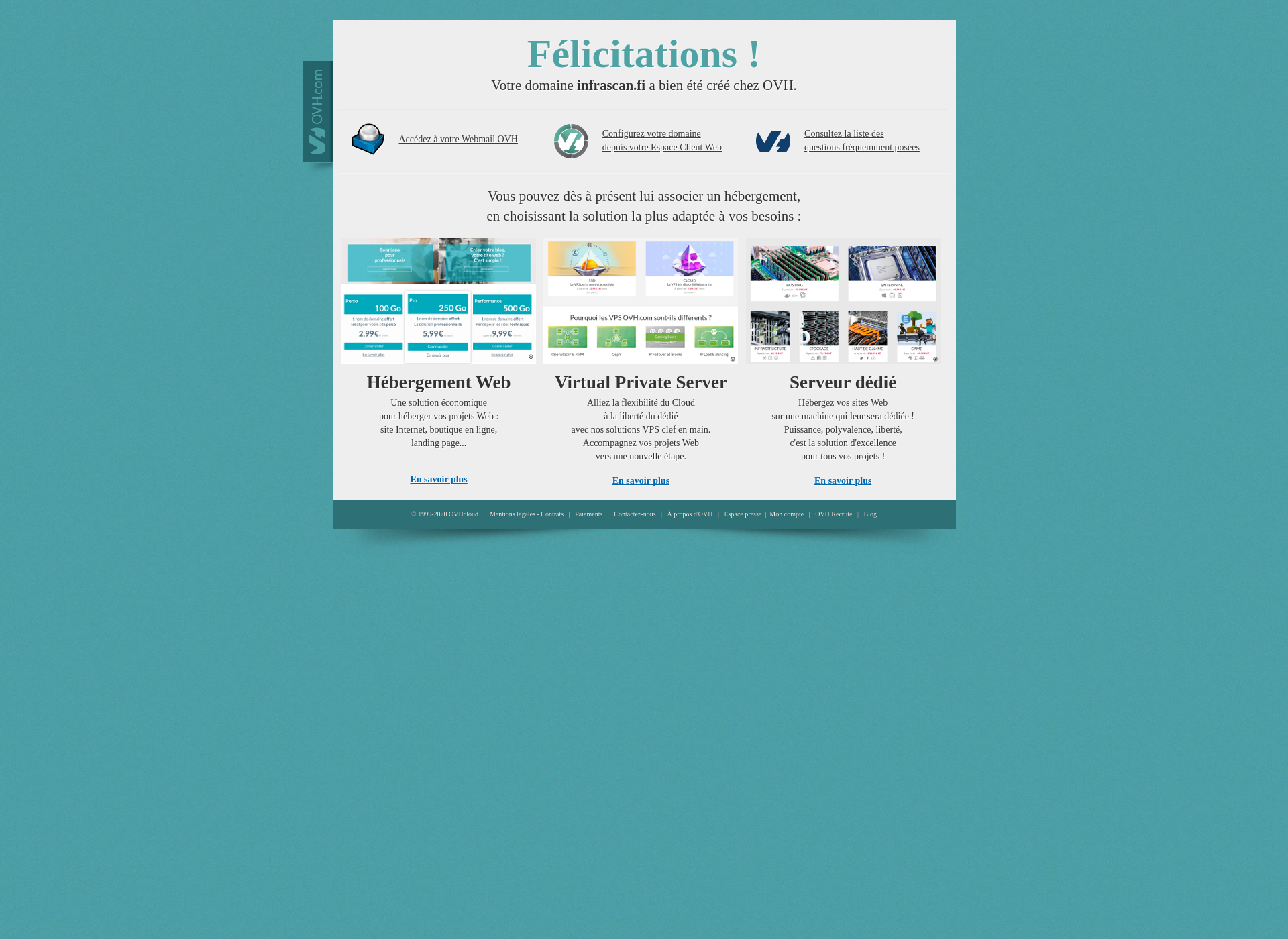 Screenshot for infrascan.fi