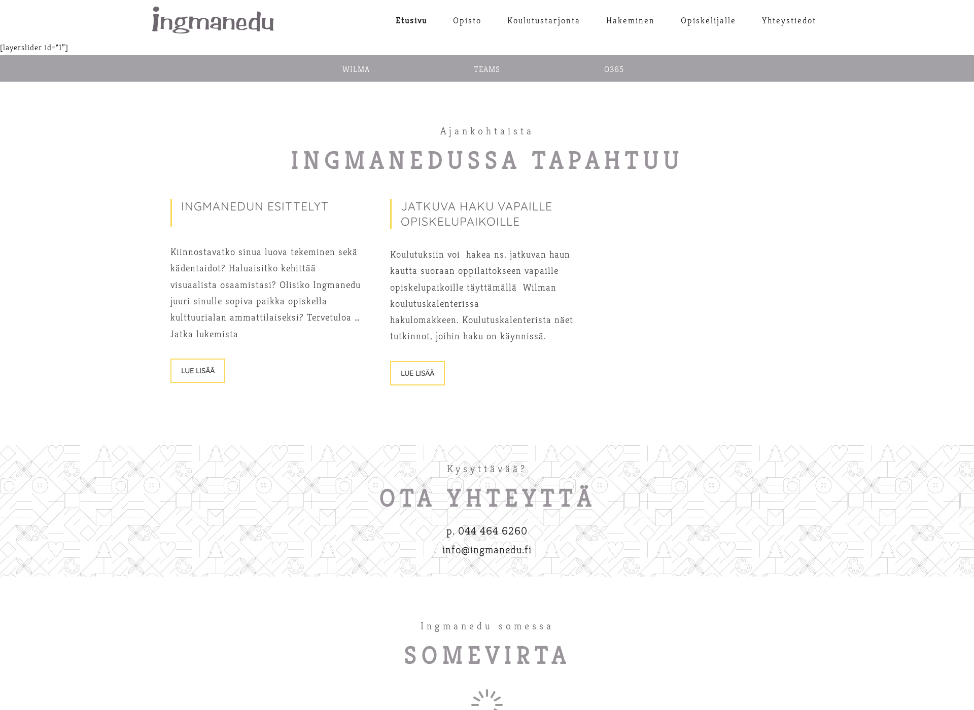 Screenshot for ingmanedu.fi