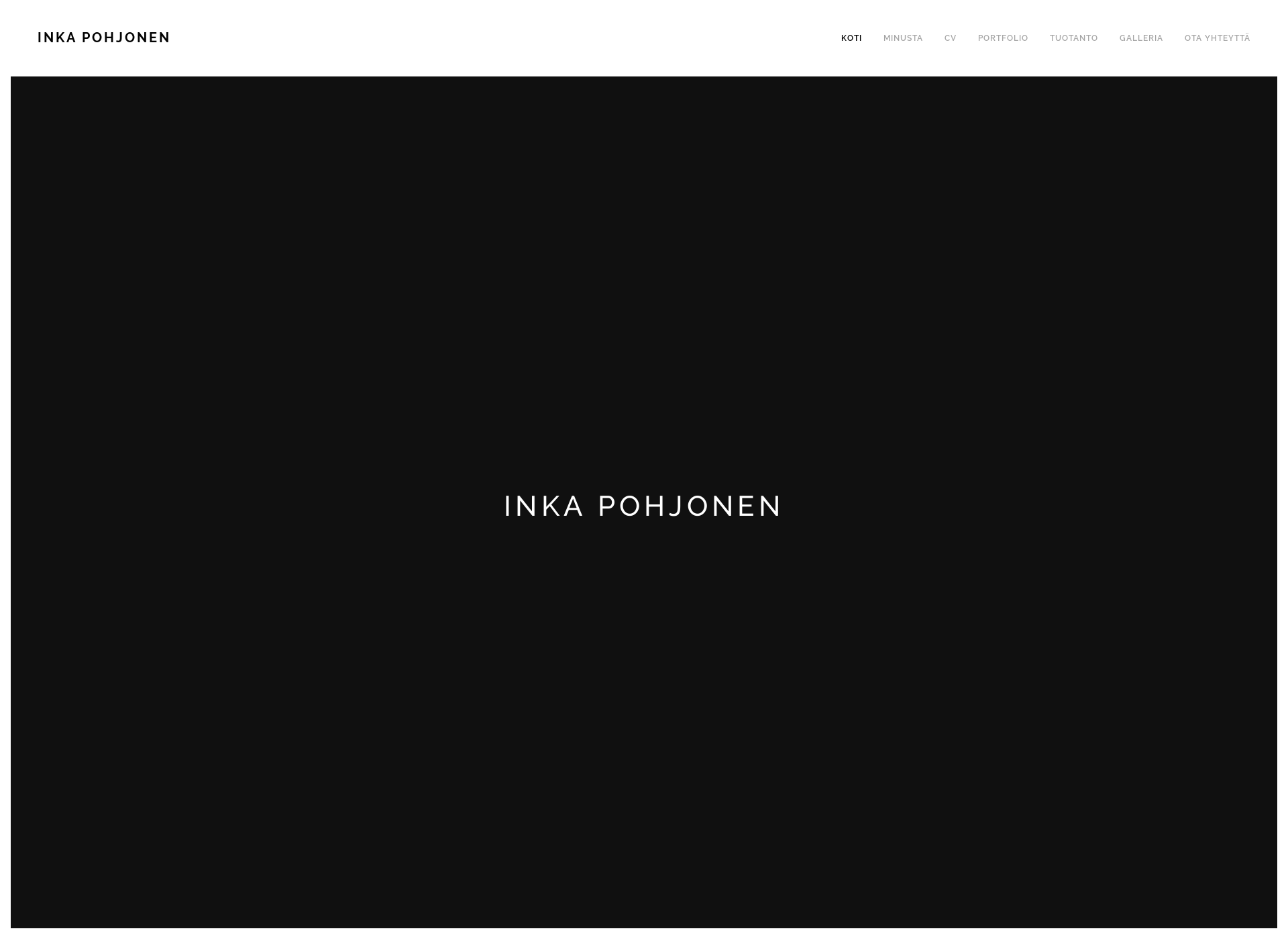 Screenshot for inkapohjonen.fi