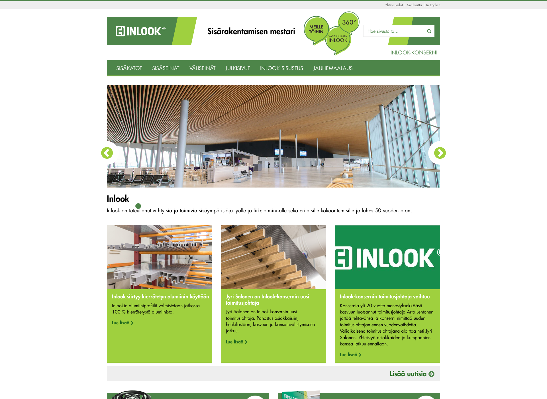 Screenshot for inlook.fi