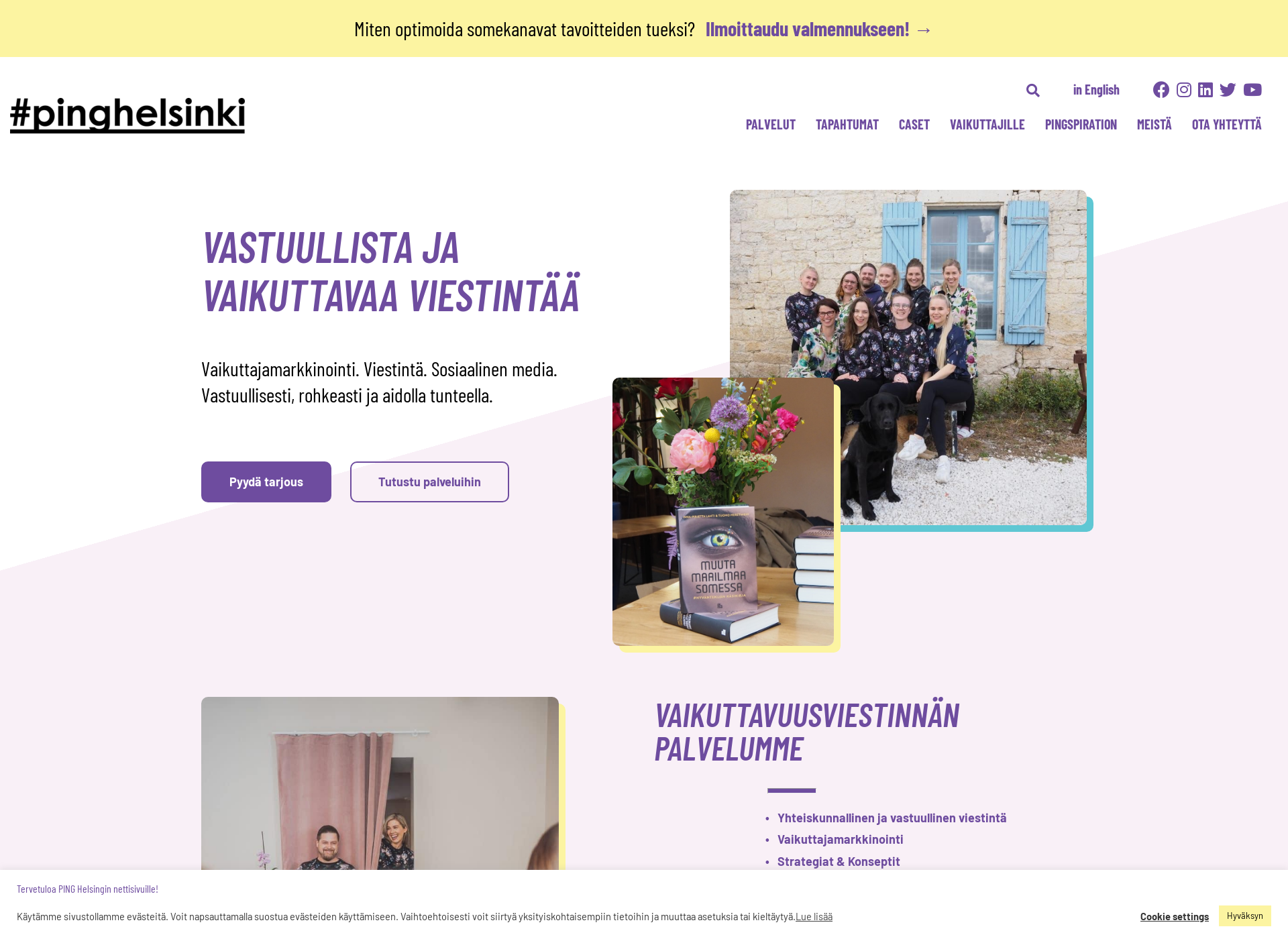 Screenshot for innastus.fi