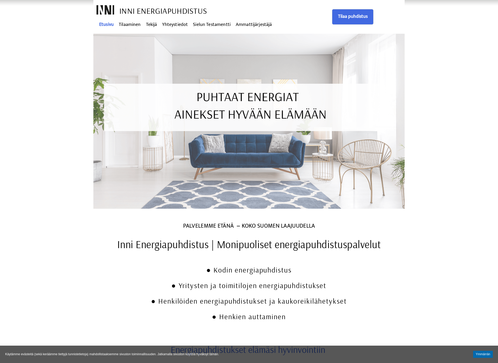 Screenshot for innienergiapuhdistus.fi