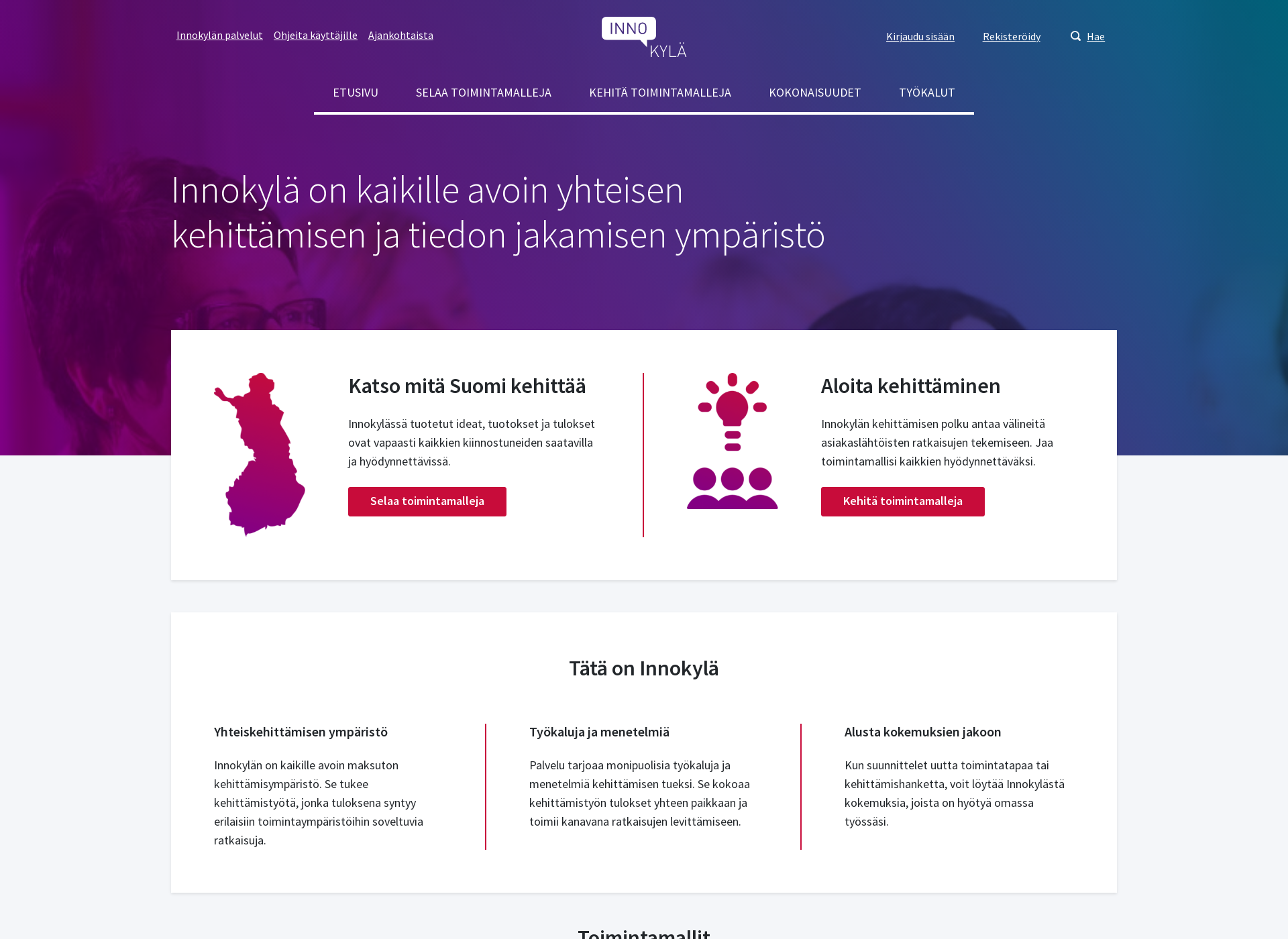 Skärmdump för innokyla.fi