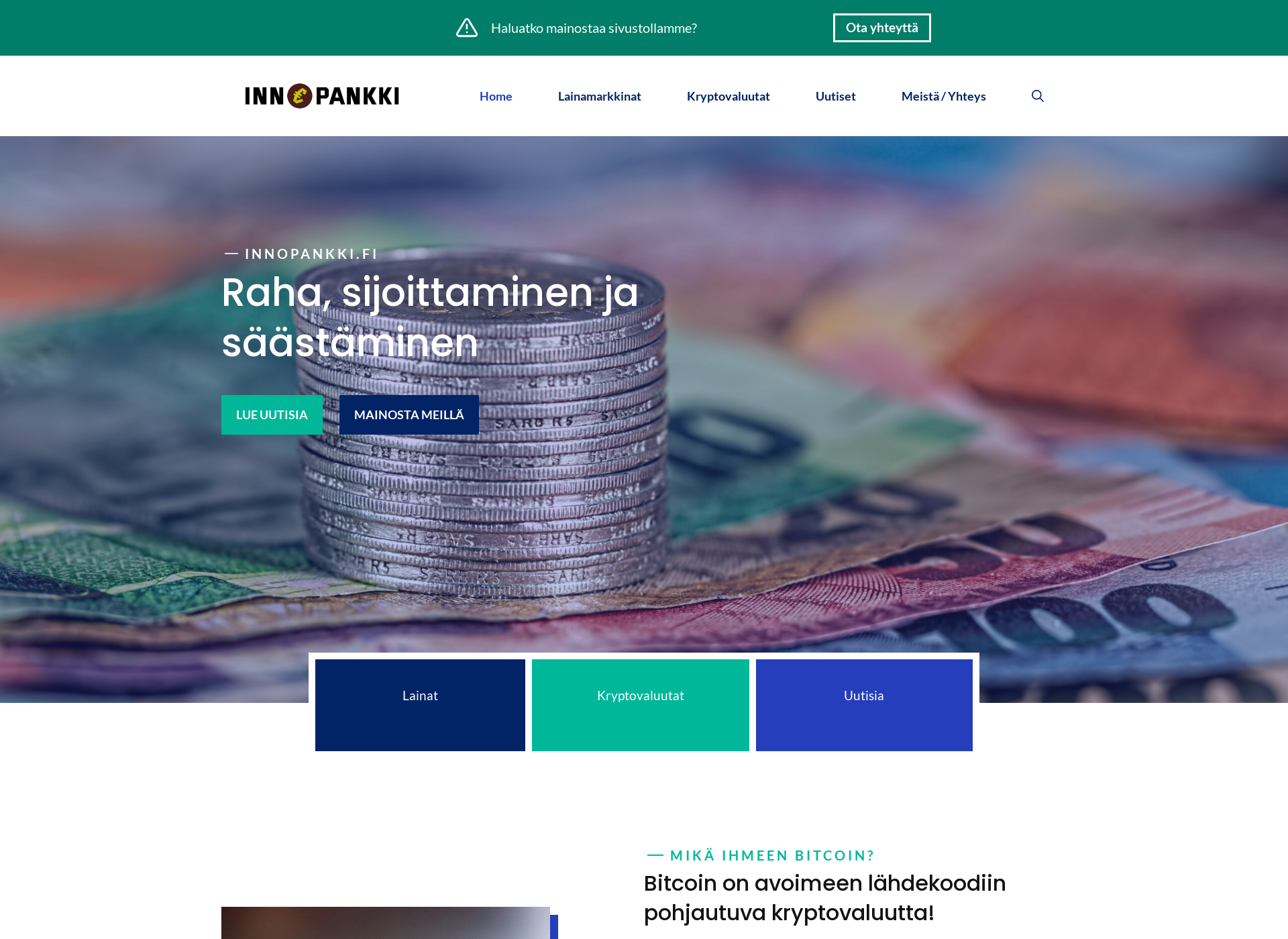 Screenshot for innopankki.fi