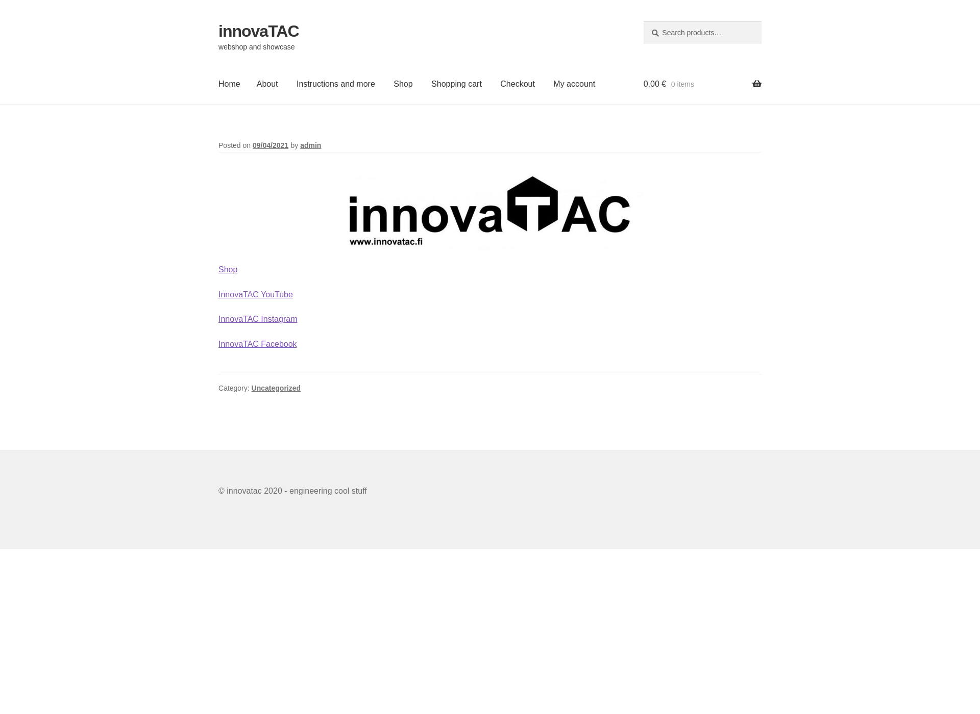 Screenshot for innovatac.fi