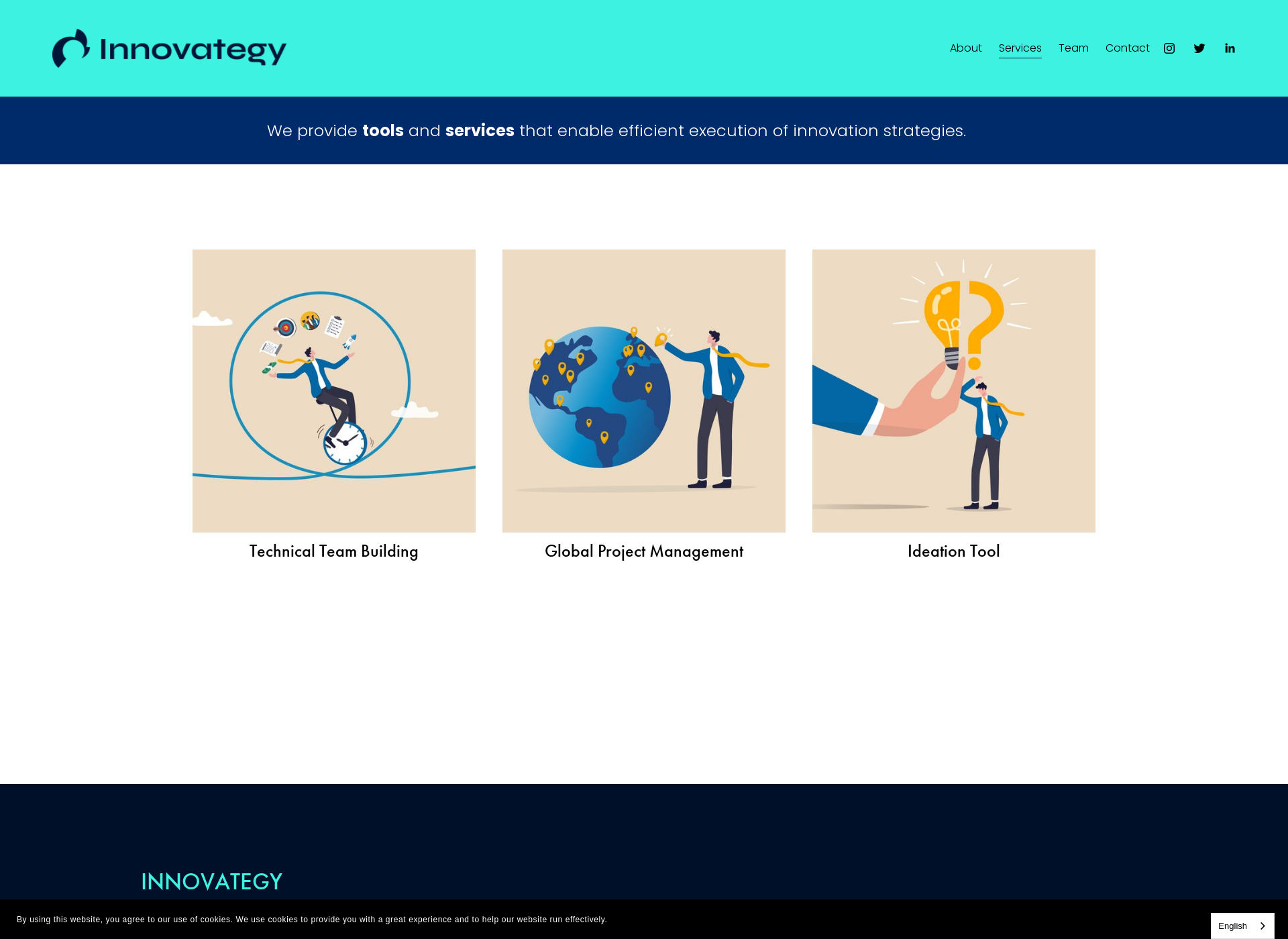 Screenshot for innovategy.fi