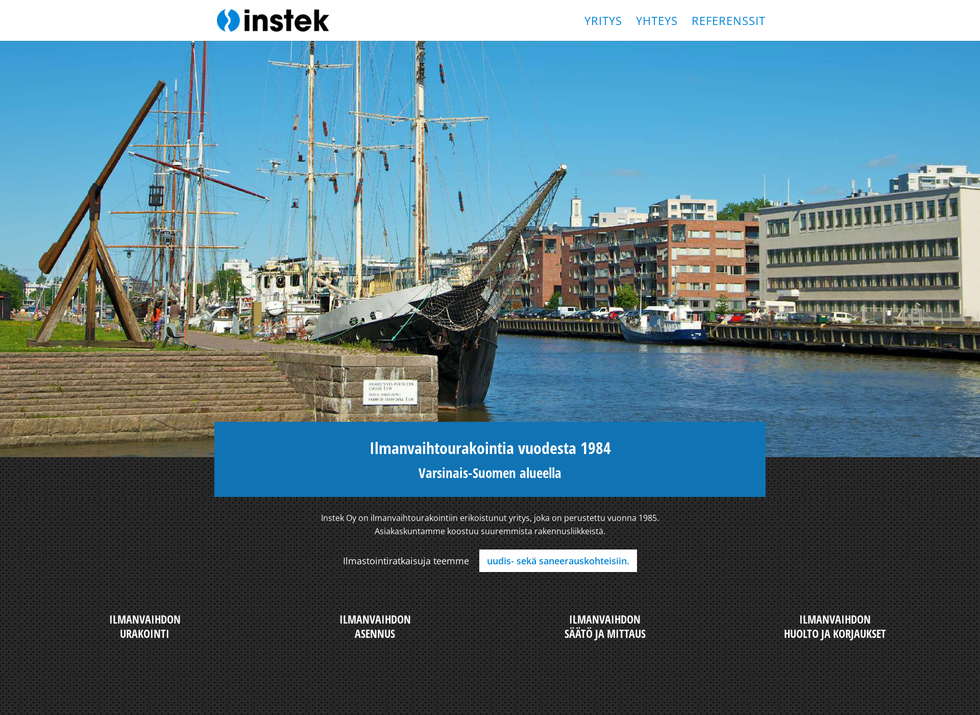 Screenshot for instek.fi