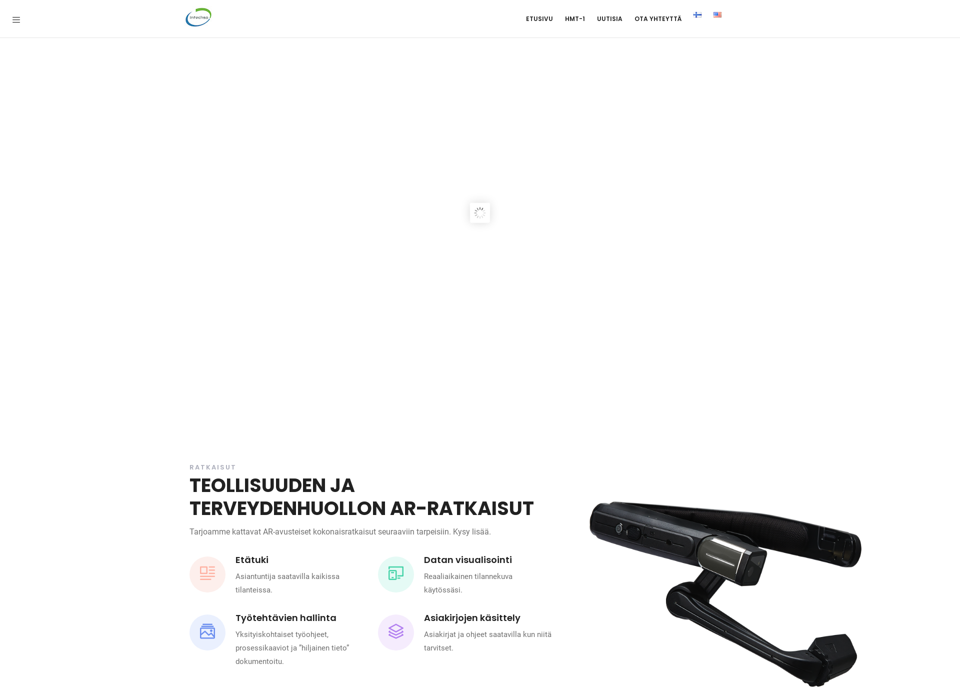 Screenshot for intechso.fi