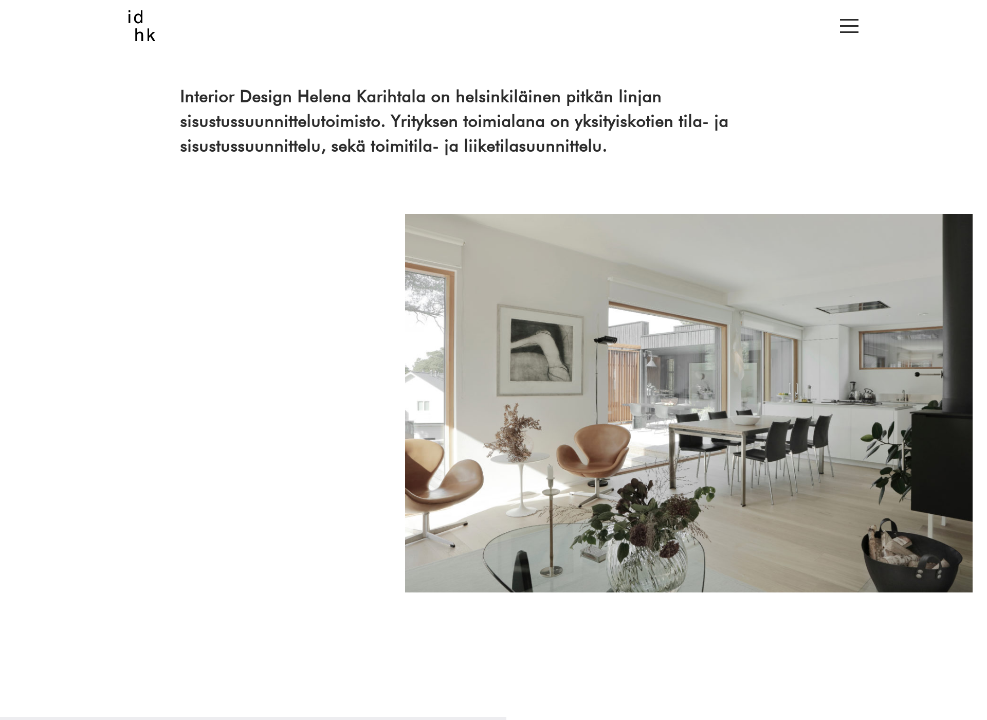 Skärmdump för interiordesign.fi