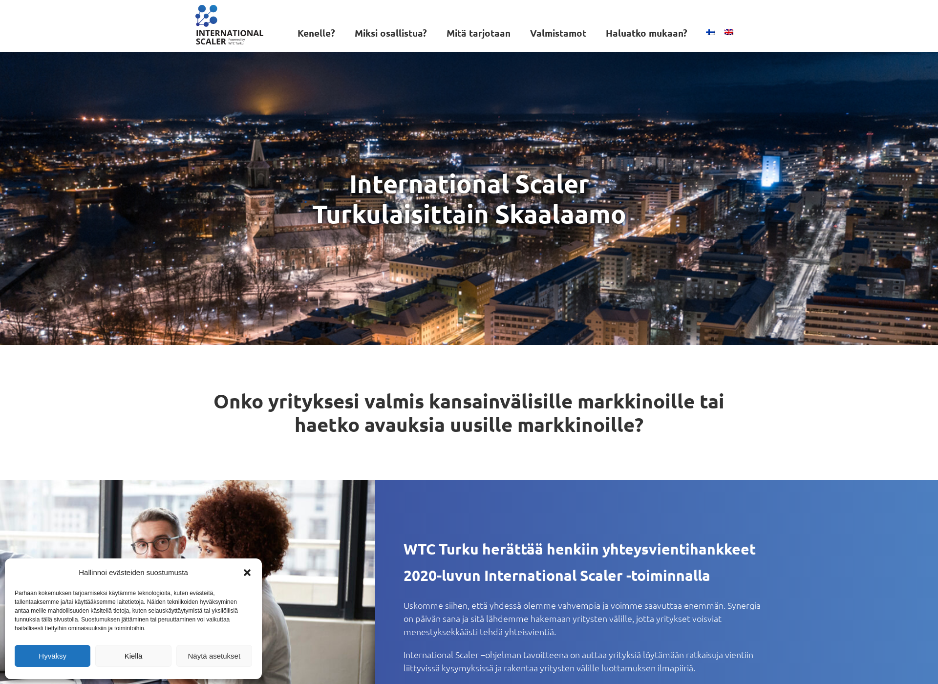 Screenshot for internationalscaler.fi