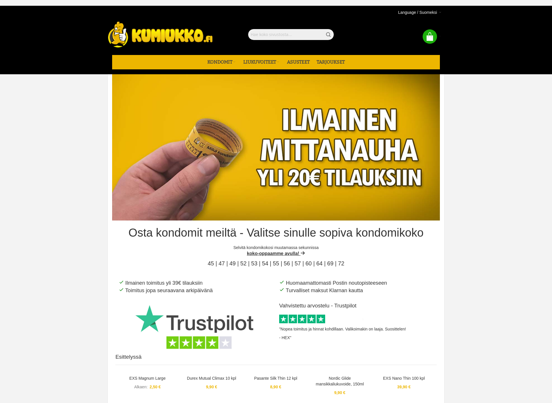 Screenshot for intiimiakatemia.fi