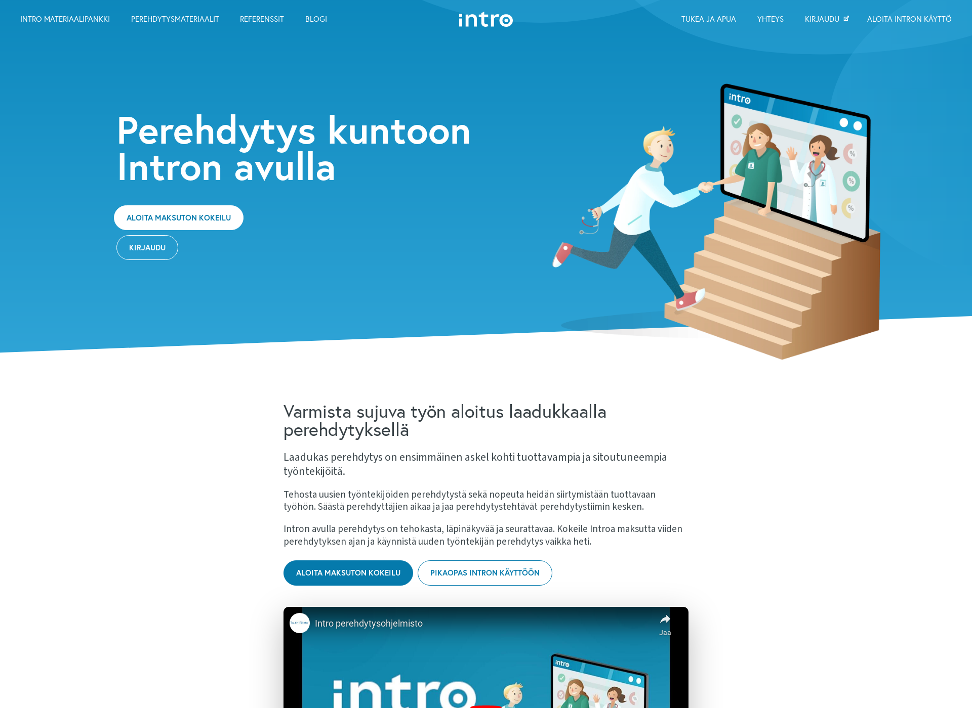 Screenshot for introperehdytys.fi
