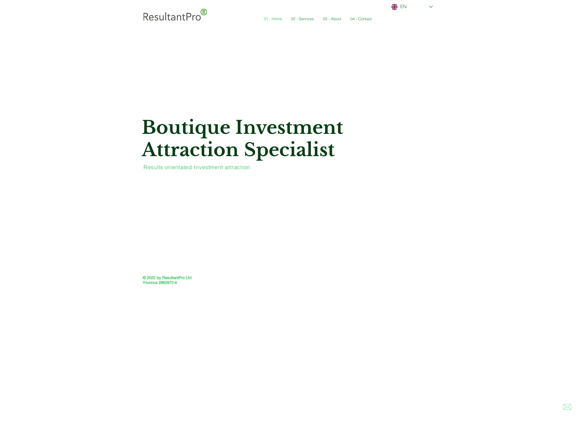 Screenshot for investinarcticlakeland.fi