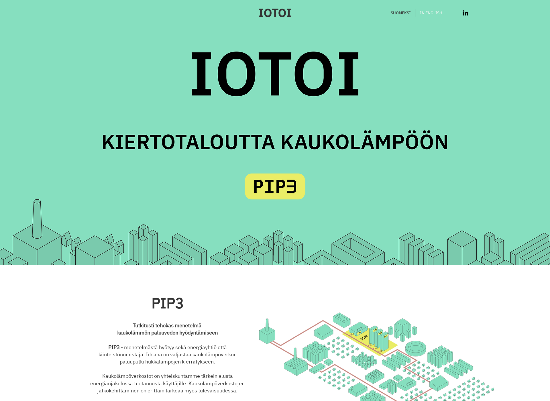Screenshot for iotoi.fi