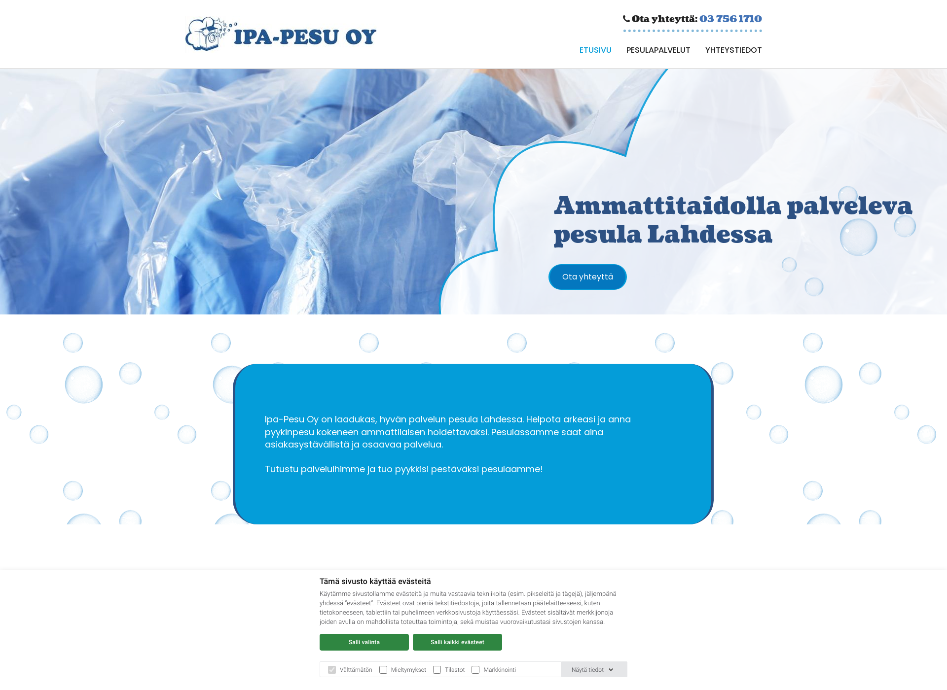 Screenshot for ipa-pesu.fi