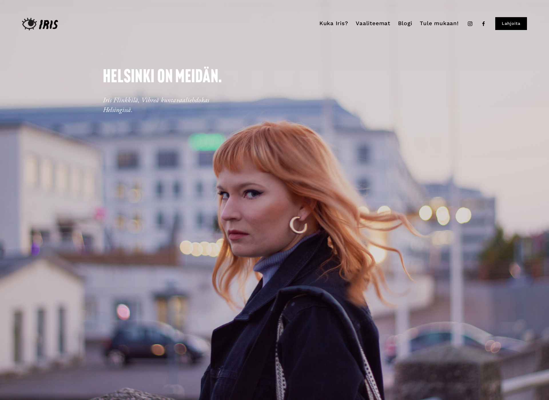 Screenshot for irisflinkkila.fi