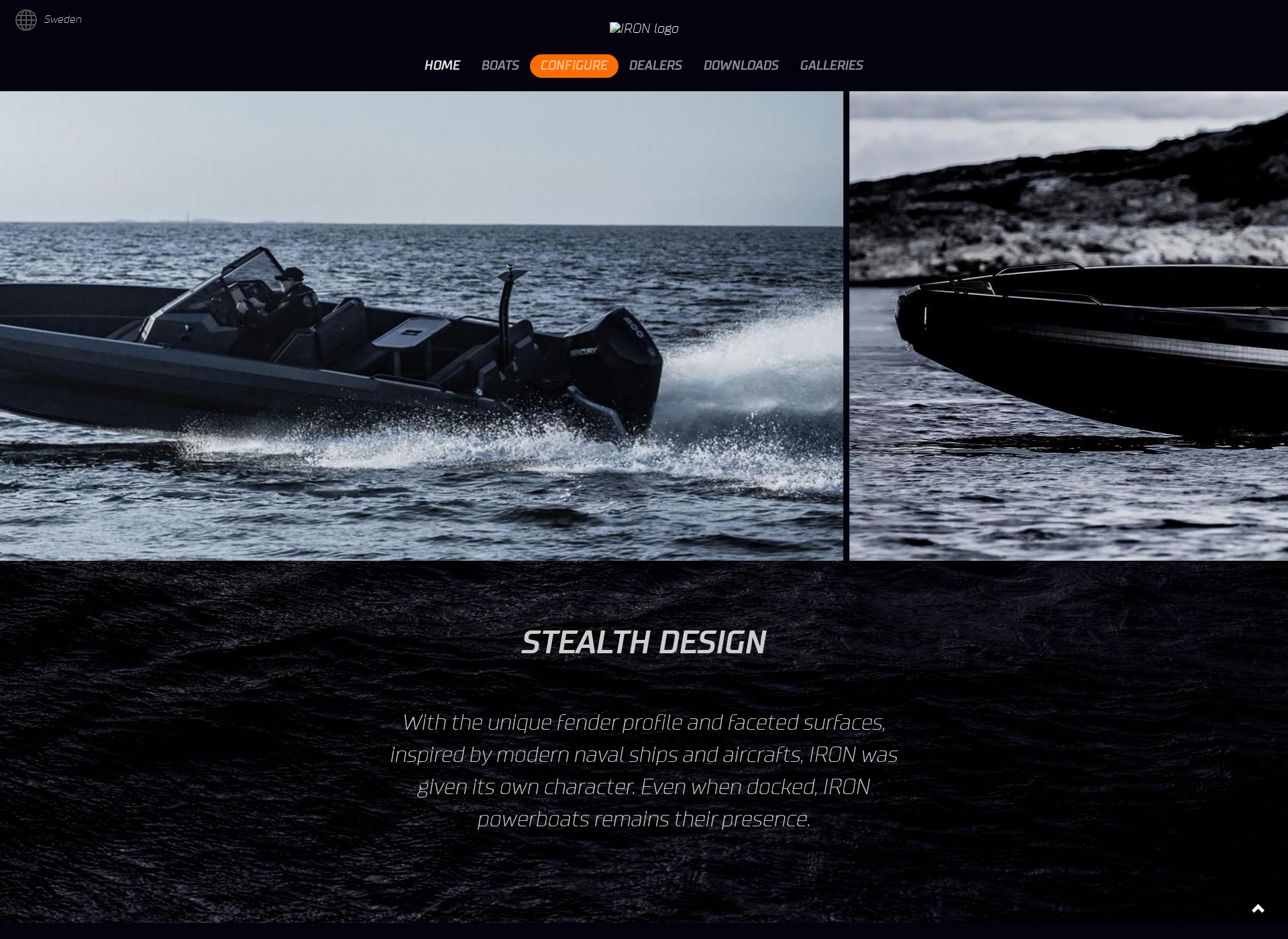 Screenshot for ironboats.fi