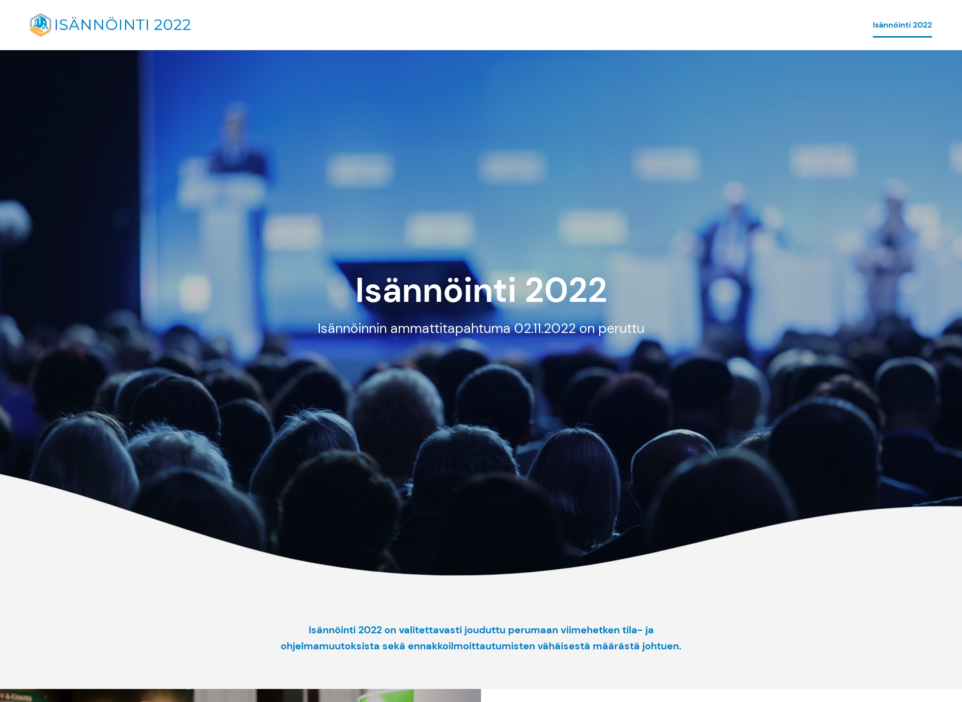 Screenshot for isannointi2022.fi