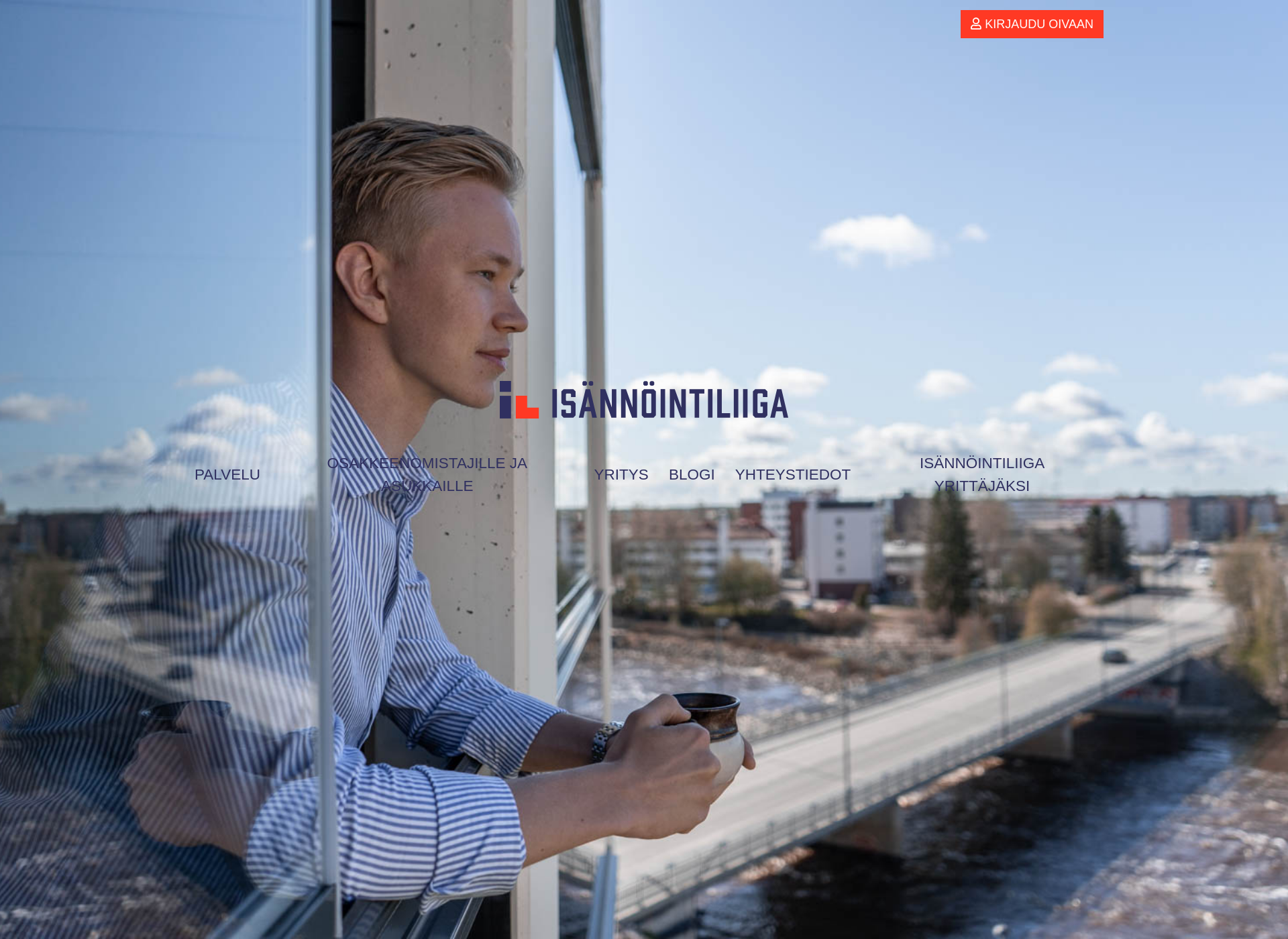 Screenshot for isannointiliiga.fi