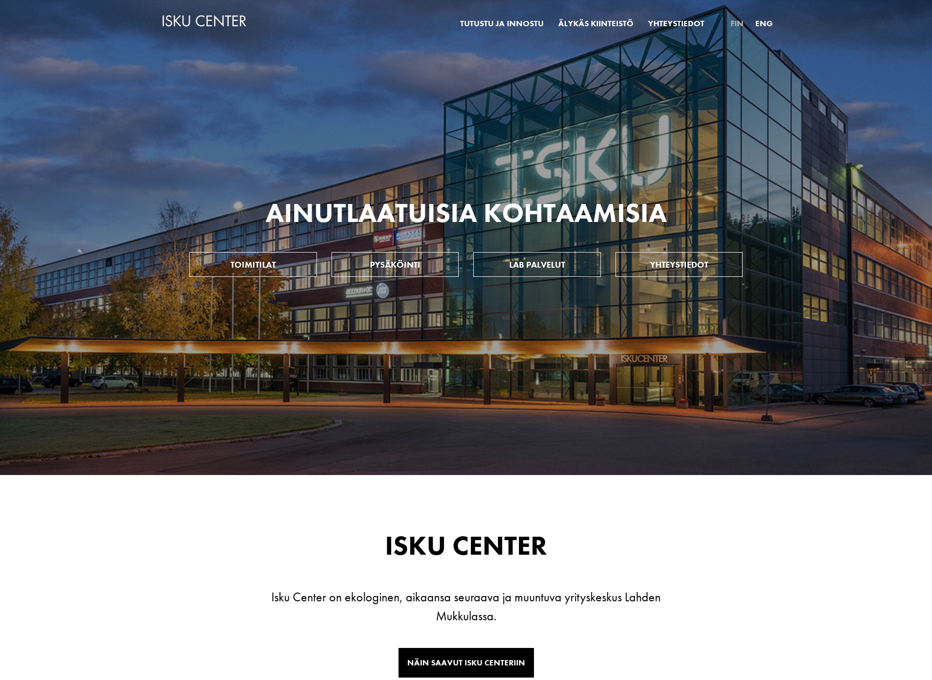 Screenshot for iskucenter.fi