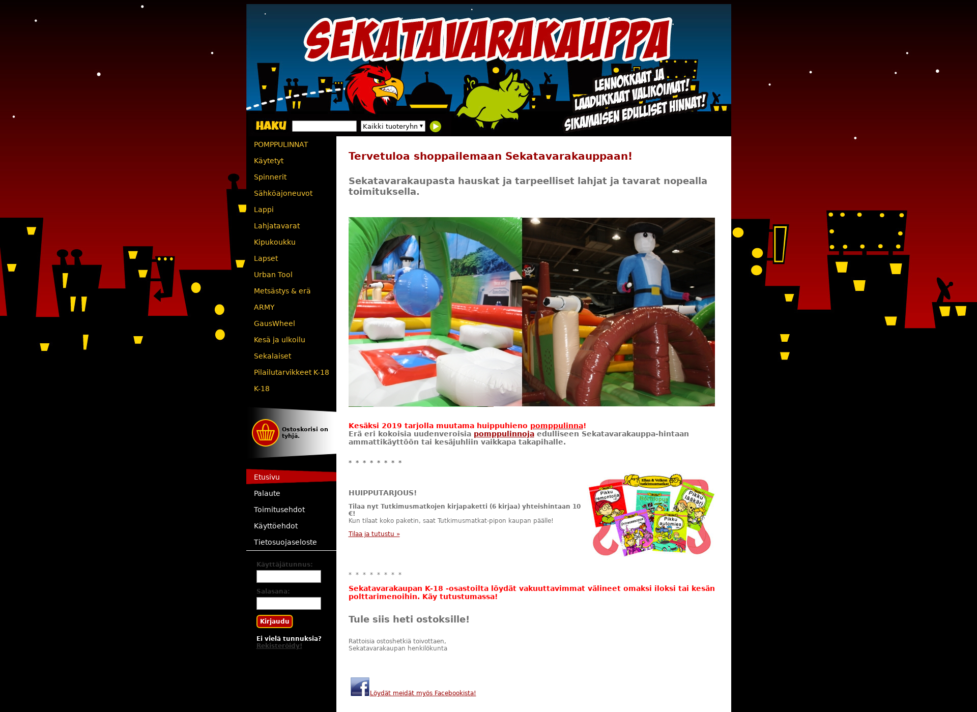 Screenshot for iskukoukku.fi