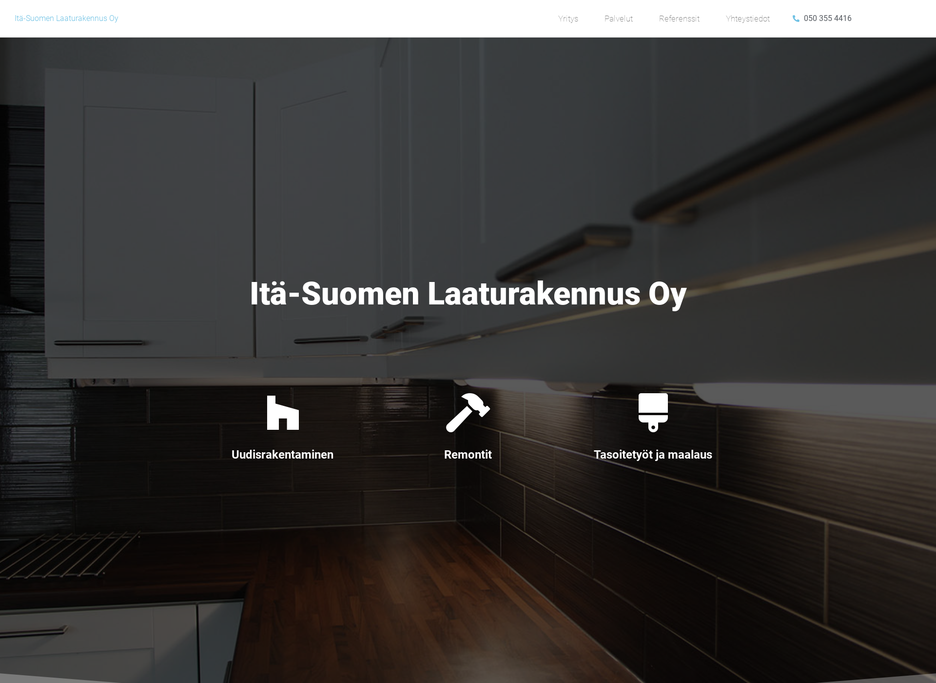 Screenshot for islaaturakennus.fi