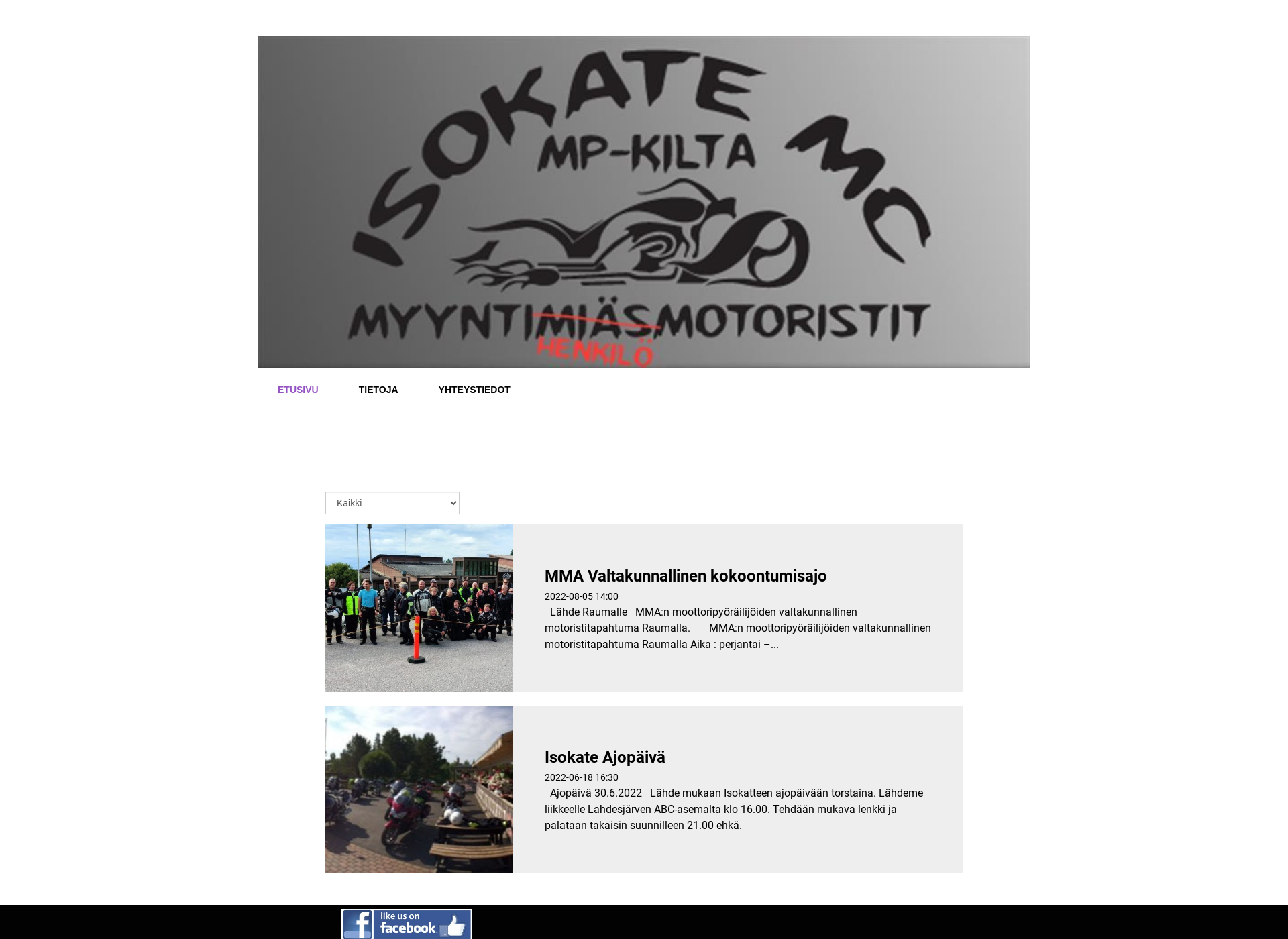 Screenshot for isokate.fi
