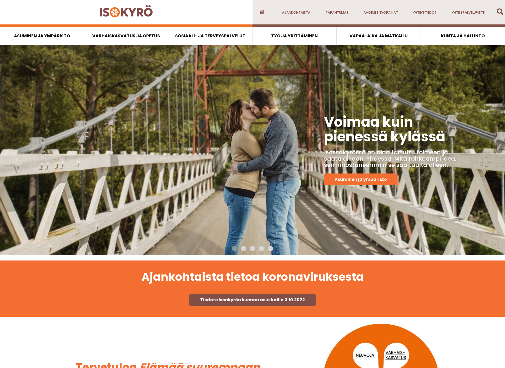 Screenshot for isokyro.fi