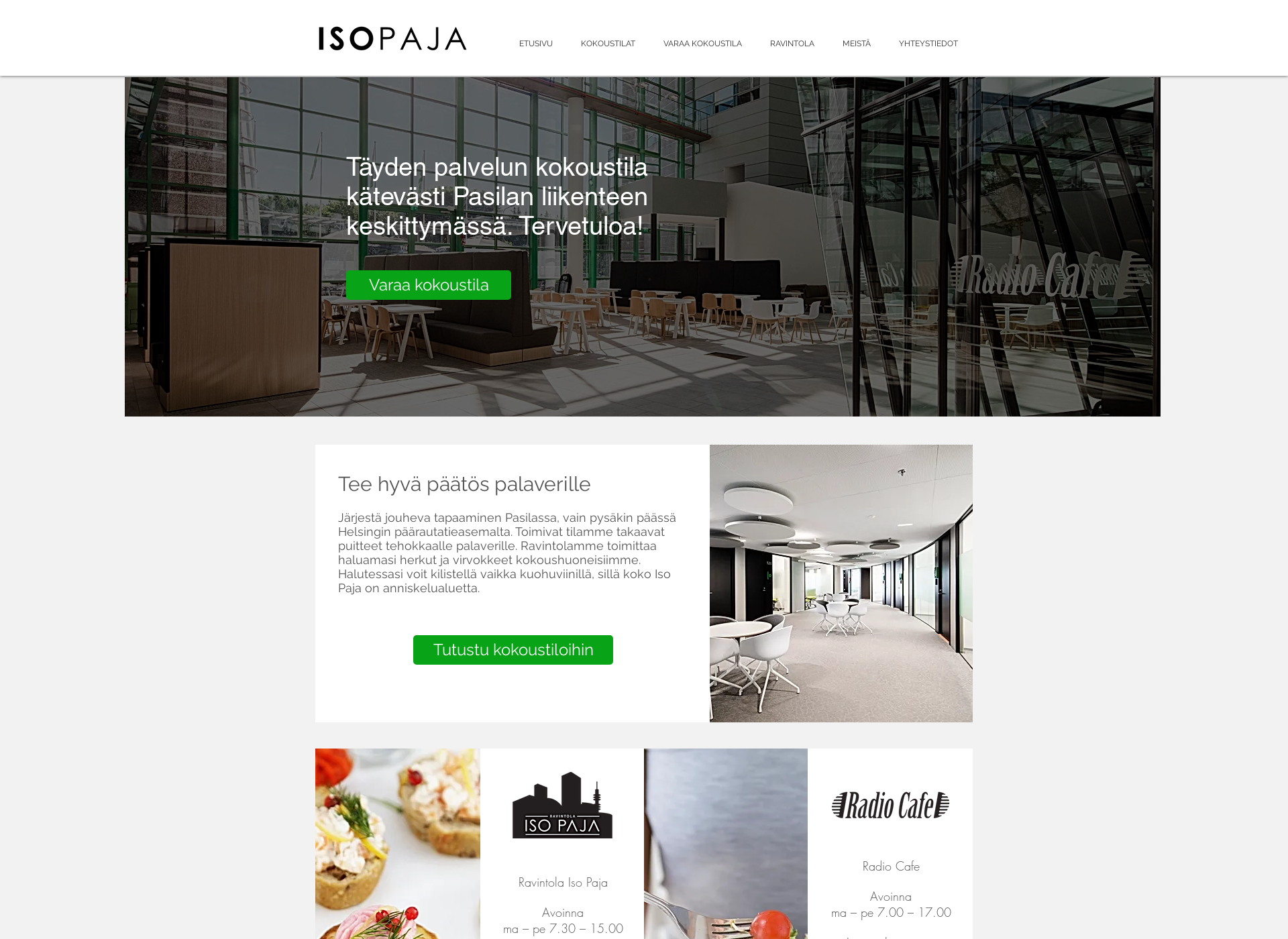 Screenshot for isopaja.fi