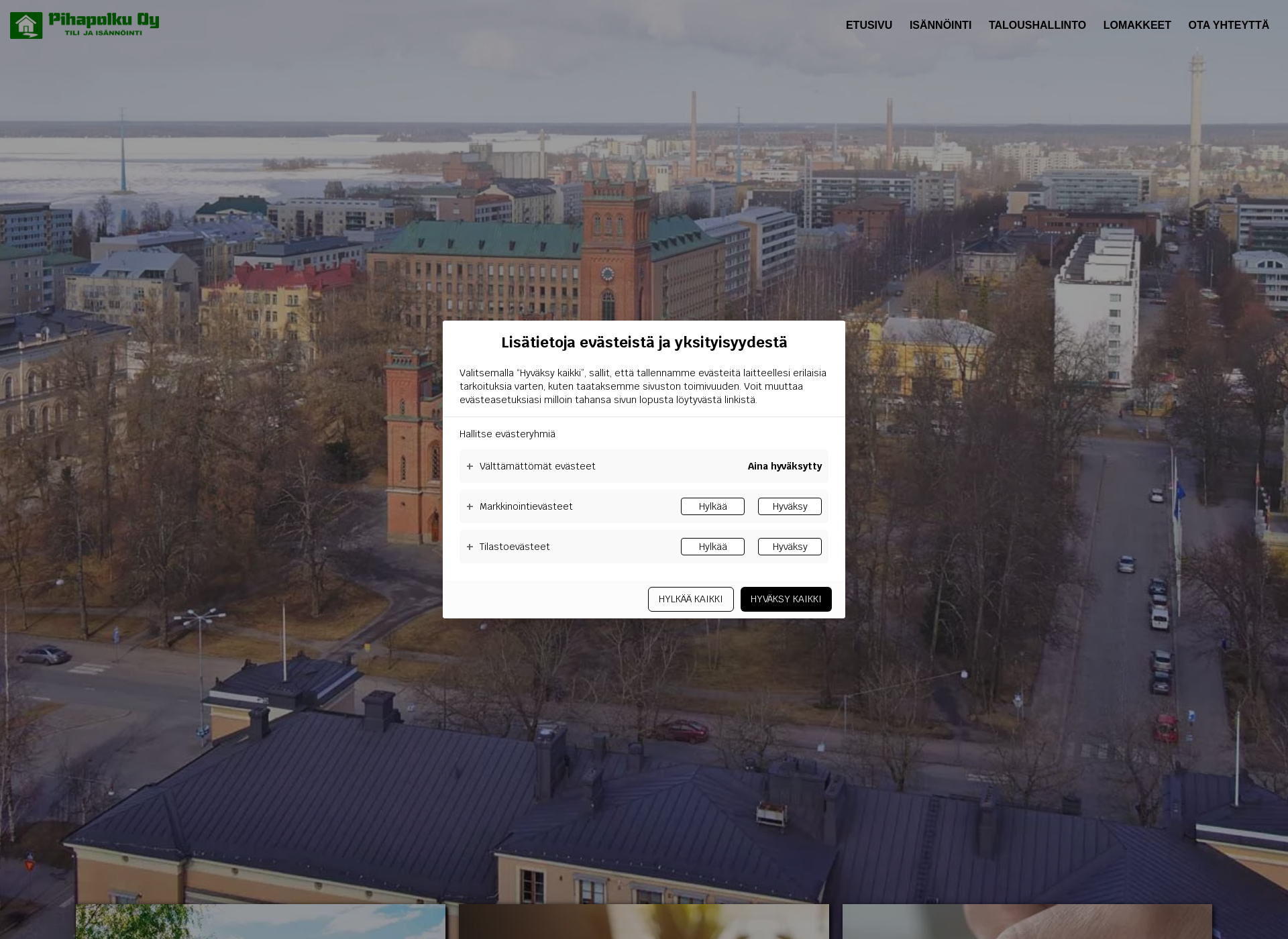 Screenshot for ispihapolku.fi
