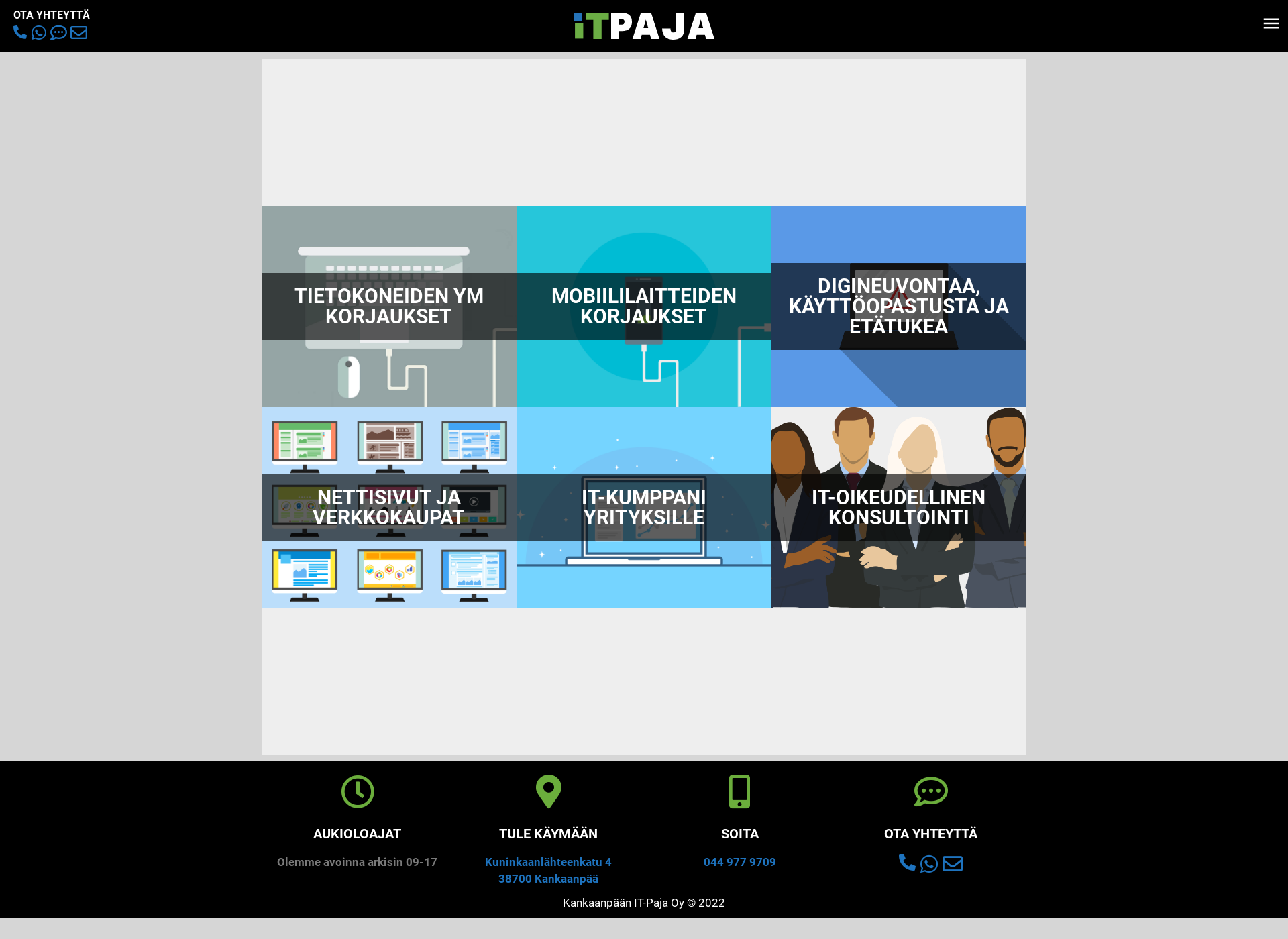 Screenshot for it-paja.fi