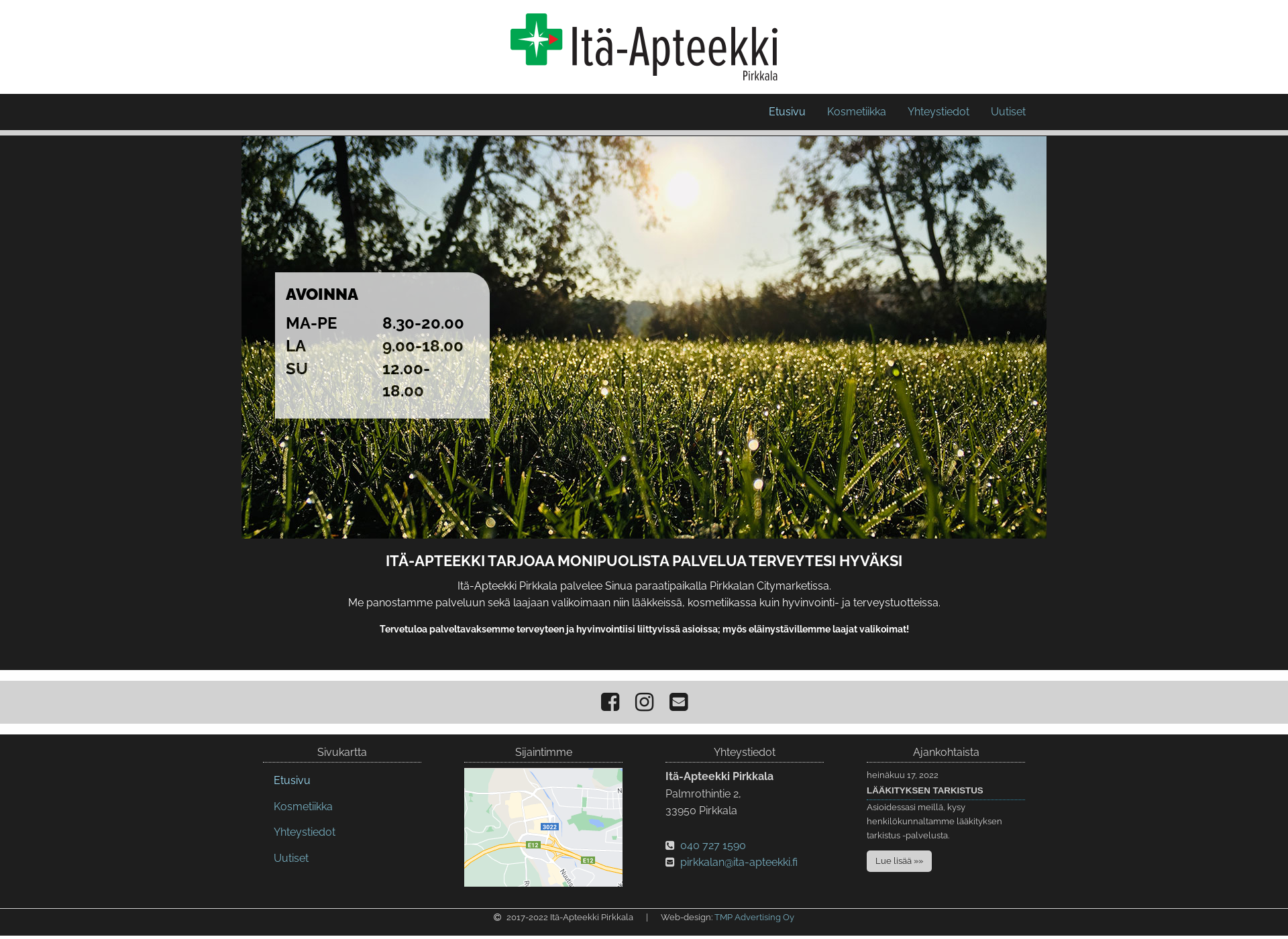 Screenshot for ita-apteekki.fi