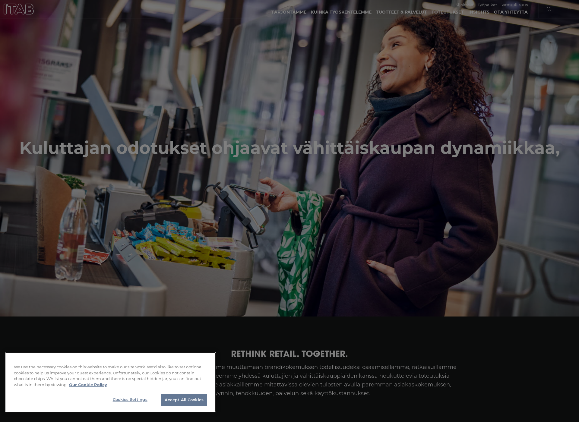 Screenshot for itabkaluste.fi