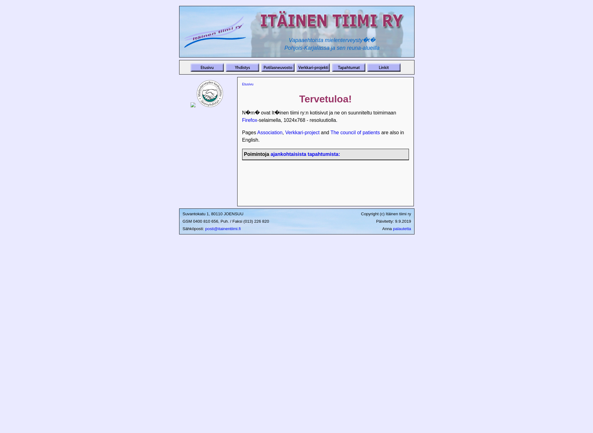 Screenshot for itainentiimi.fi