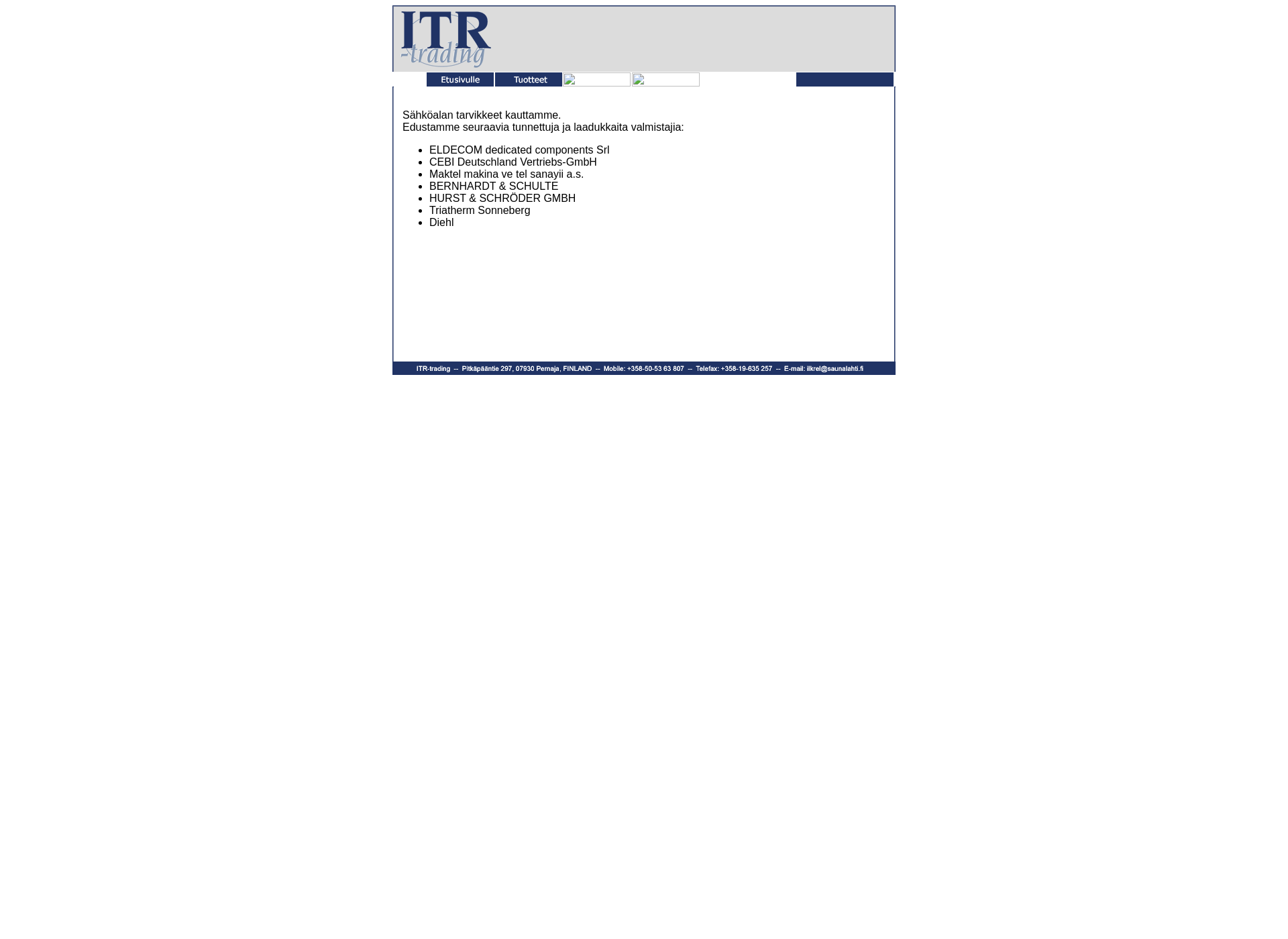 Screenshot for itr-trading.fi