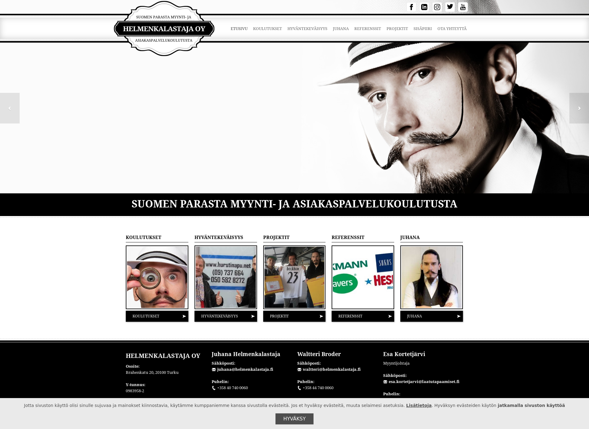 Screenshot for itsetunto.fi