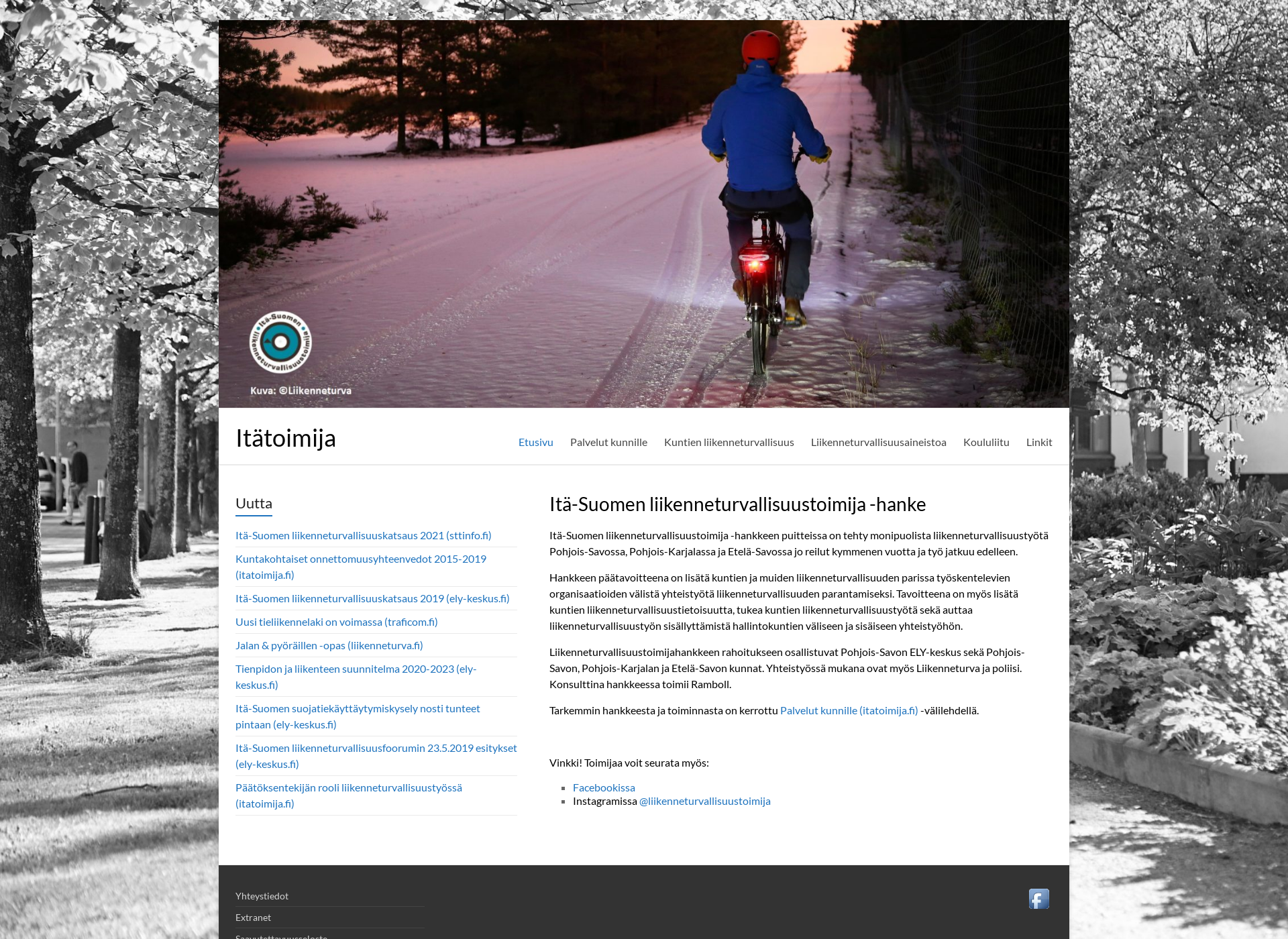Skärmdump för itätoimija.fi