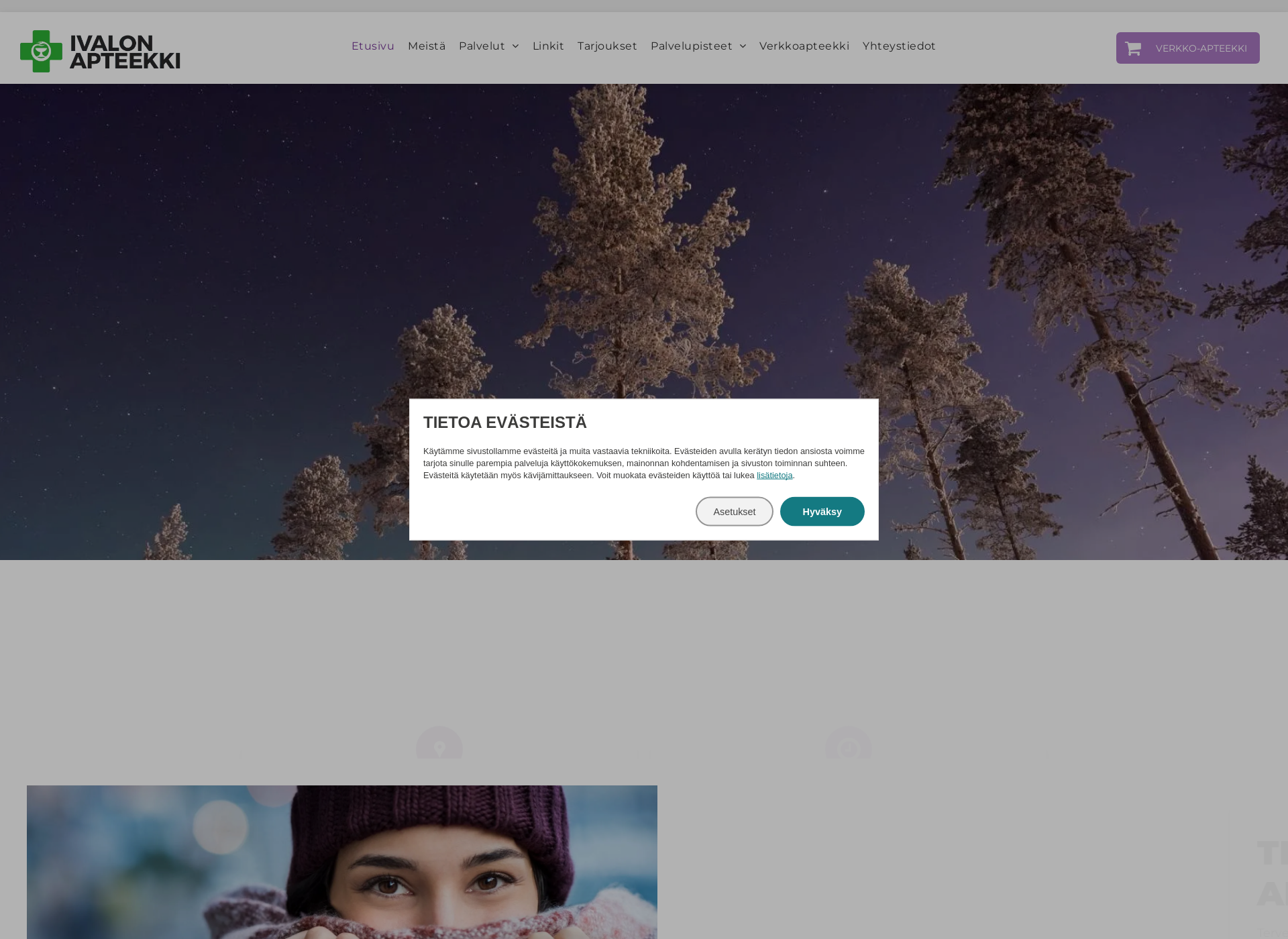 Screenshot for ivalonapteekki.fi