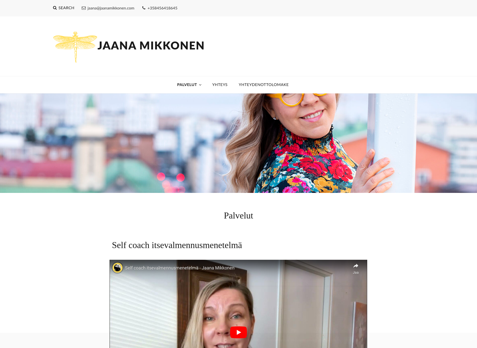 Screenshot for jaanamikkonen.fi