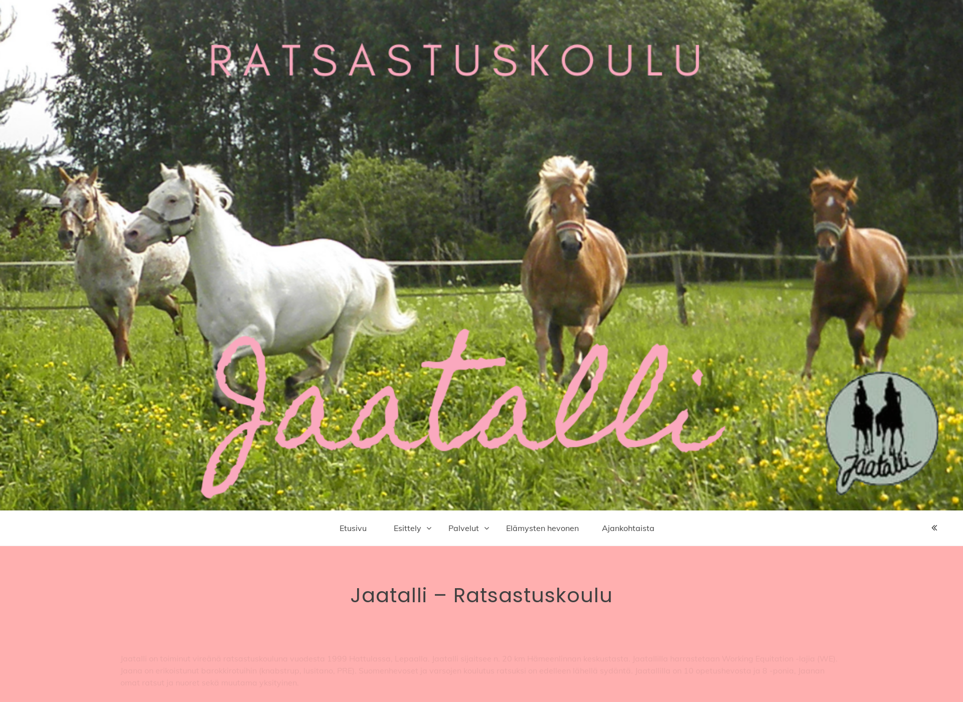 Screenshot for jaatalli.fi