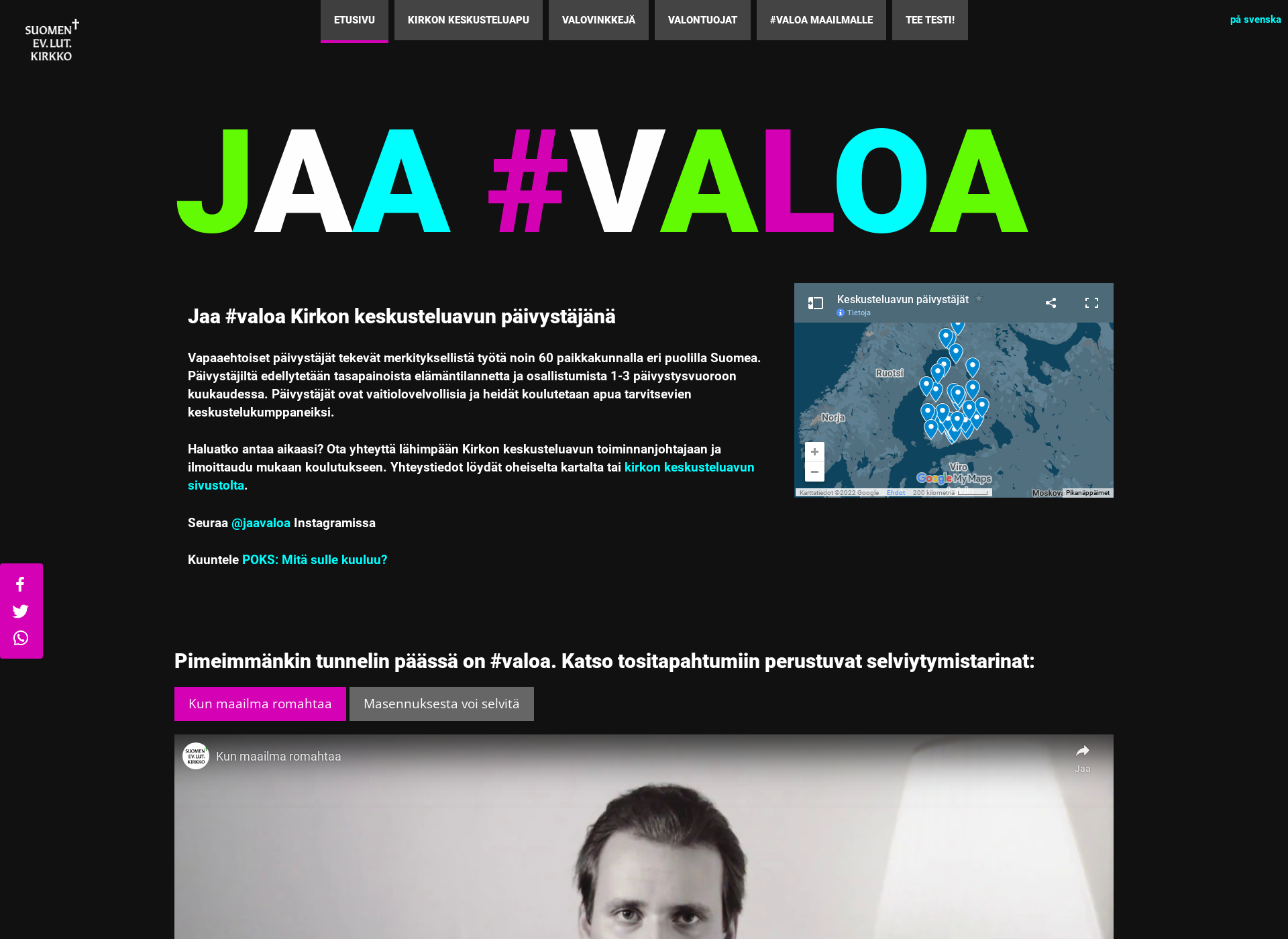 Screenshot for jaavaloa.fi