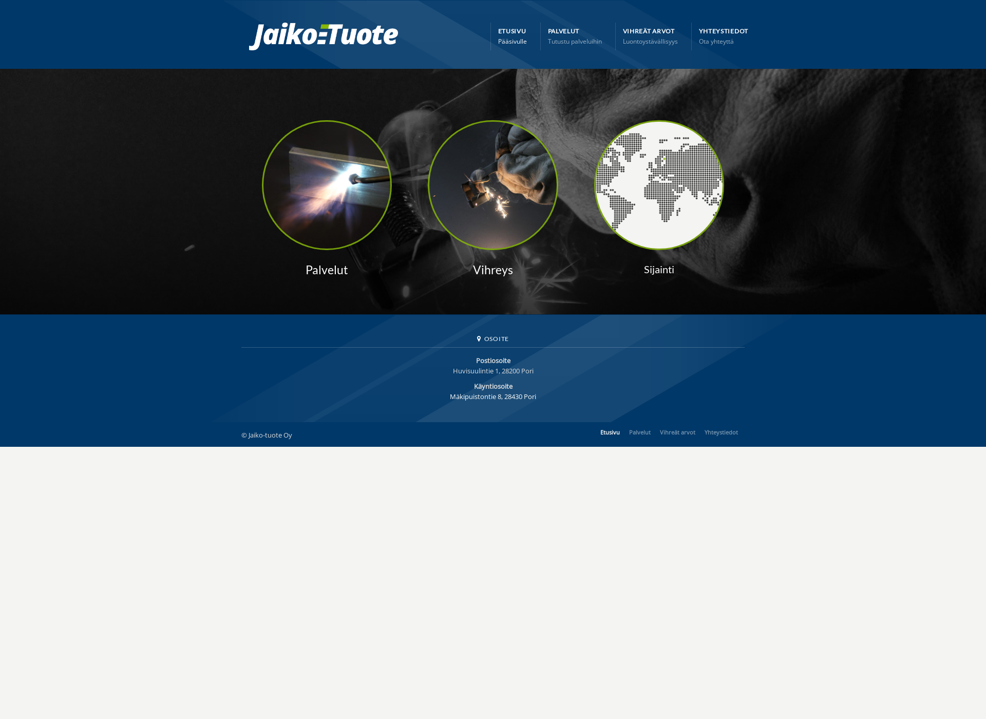 Screenshot for jaikotuote.fi