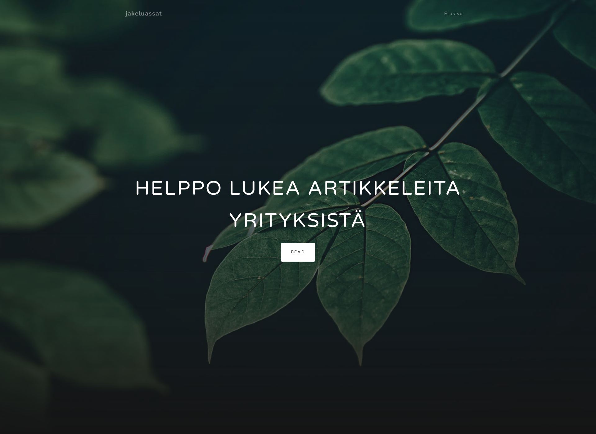 Screenshot for jakeluassat.fi