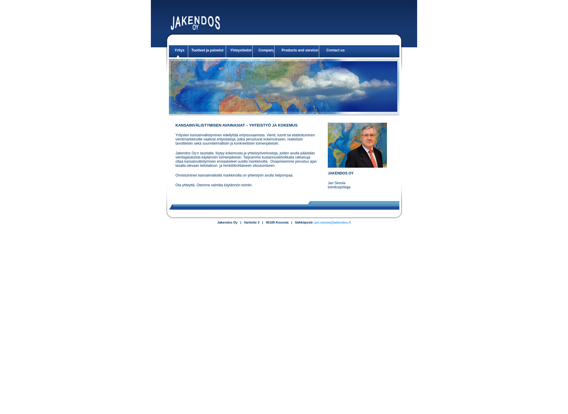Screenshot for jakendos.fi