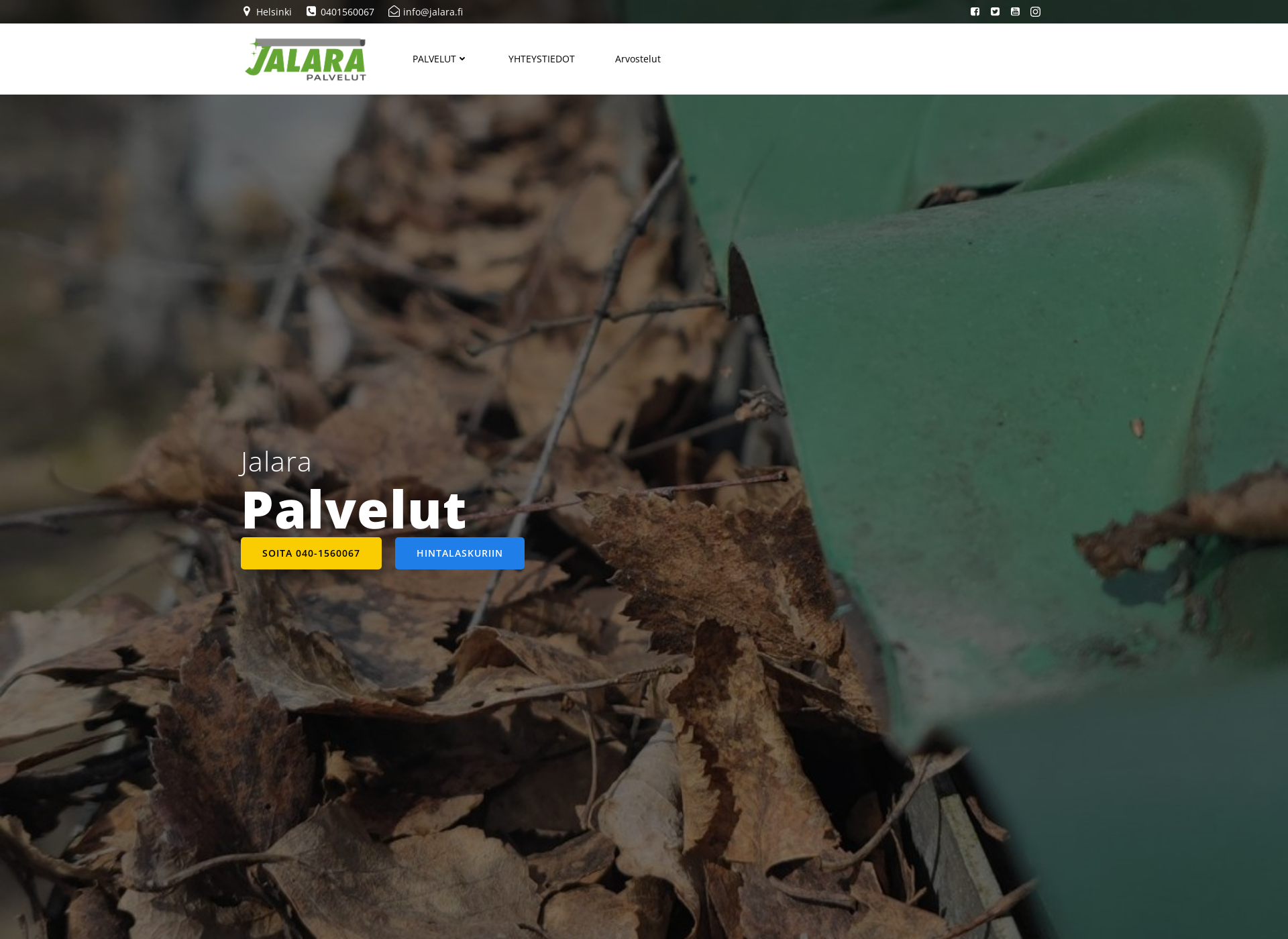 Screenshot for jalara.fi