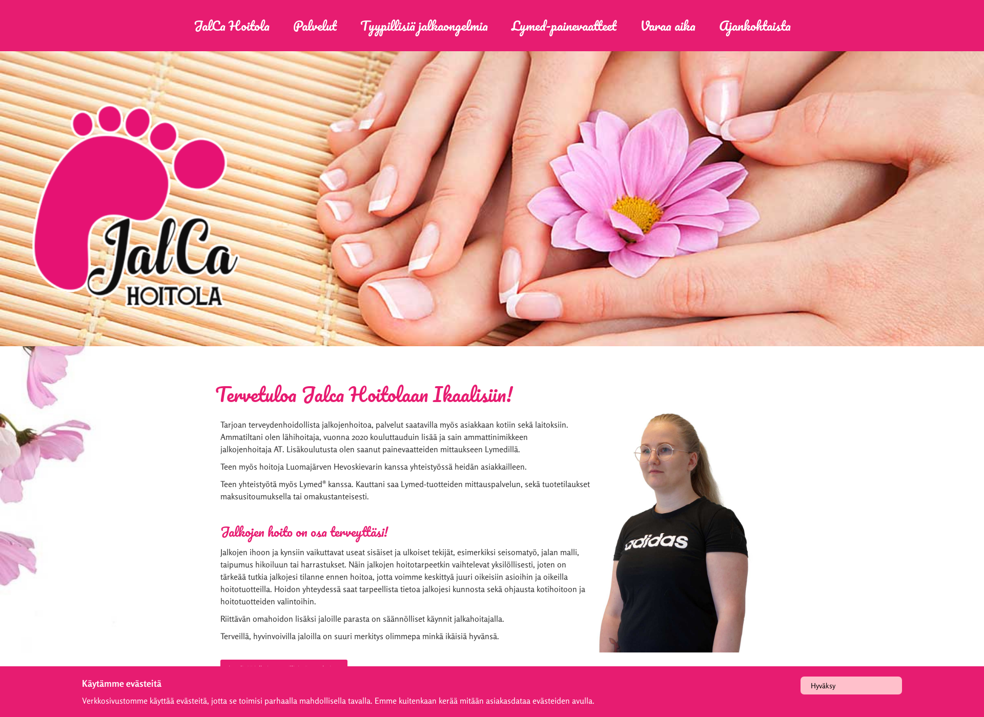Screenshot for jalcahoitola.fi