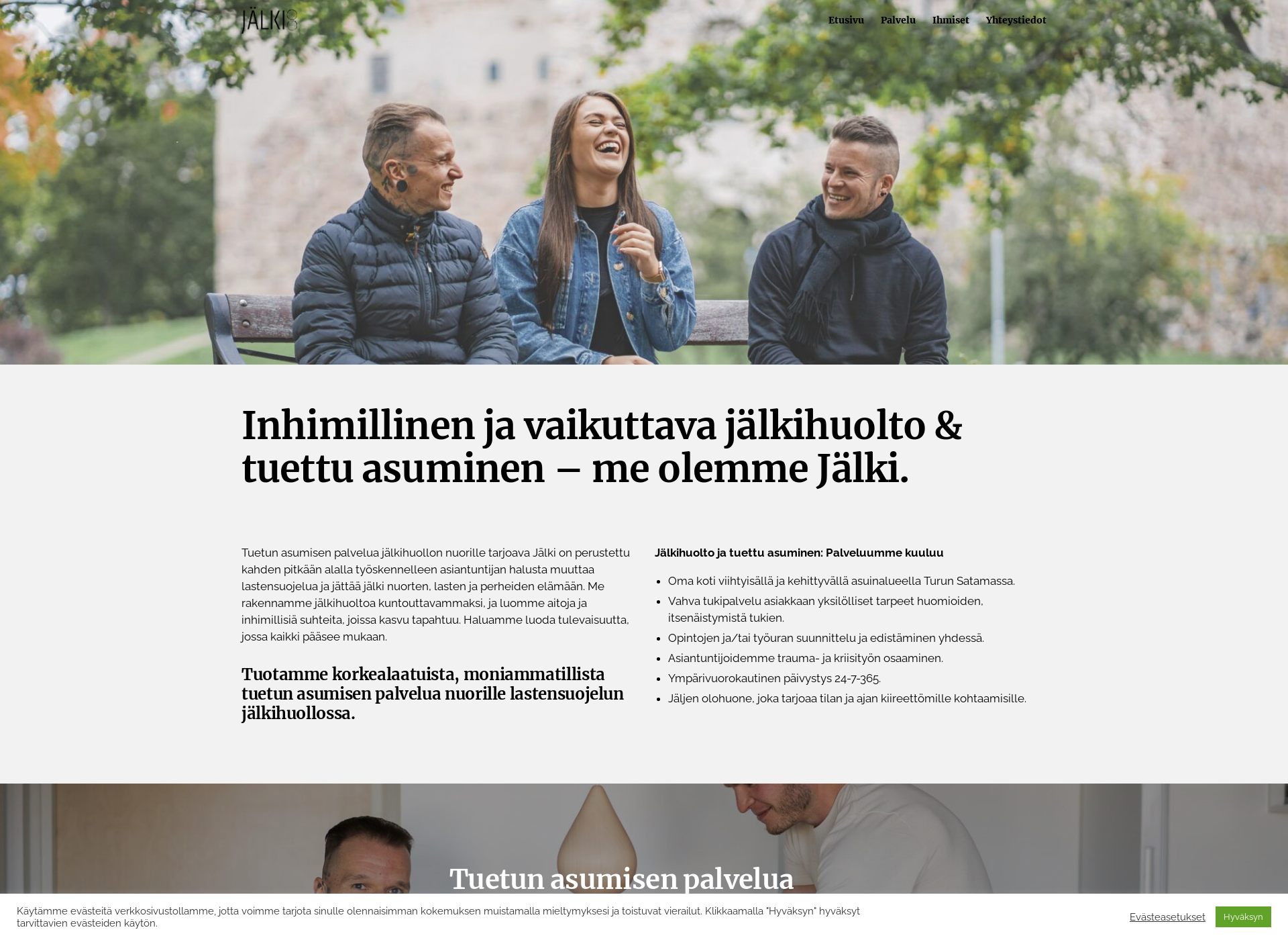 Screenshot for jalkigroup.fi
